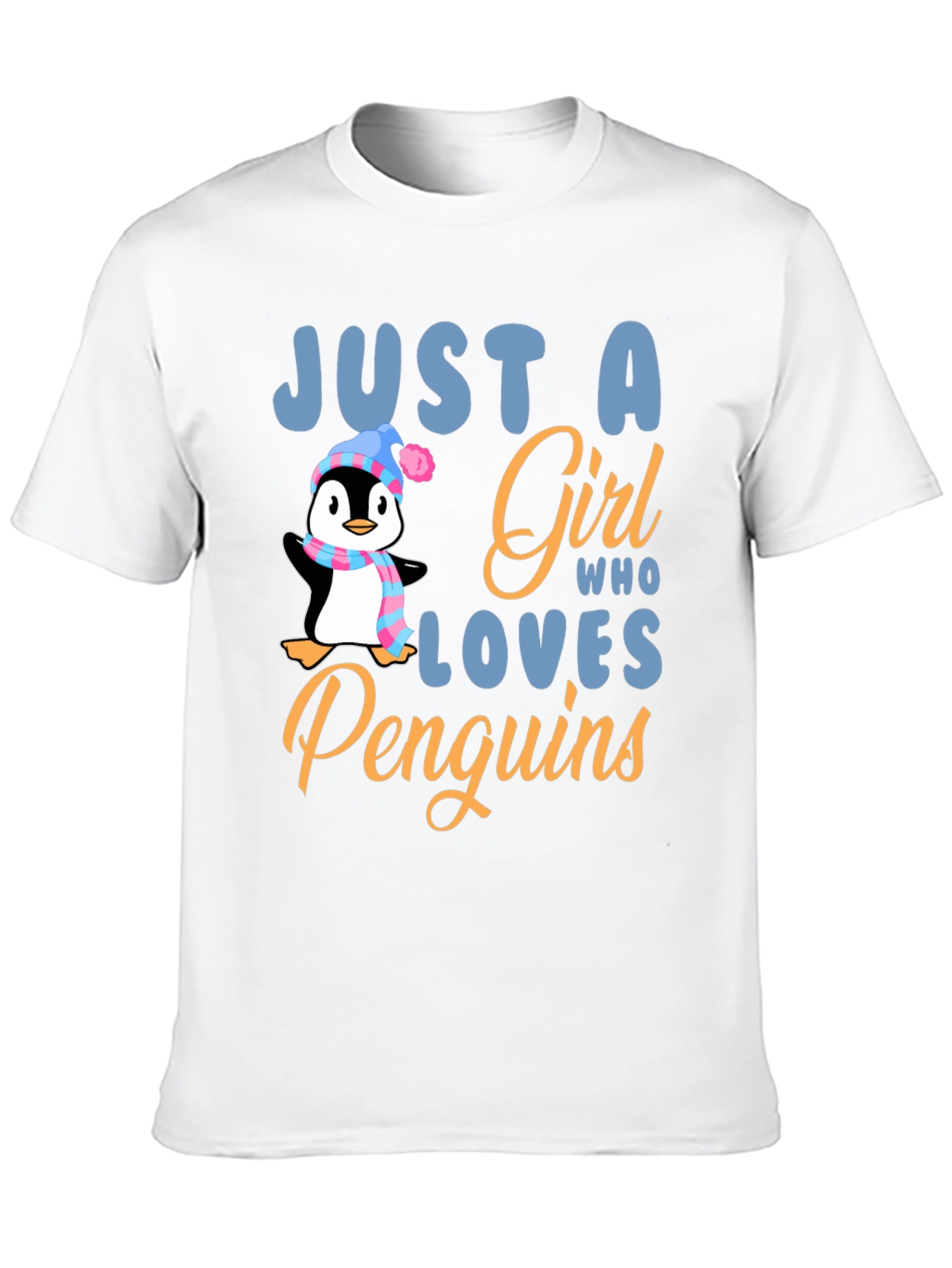 Just A Girl Who Loves Penguins T-Shirt