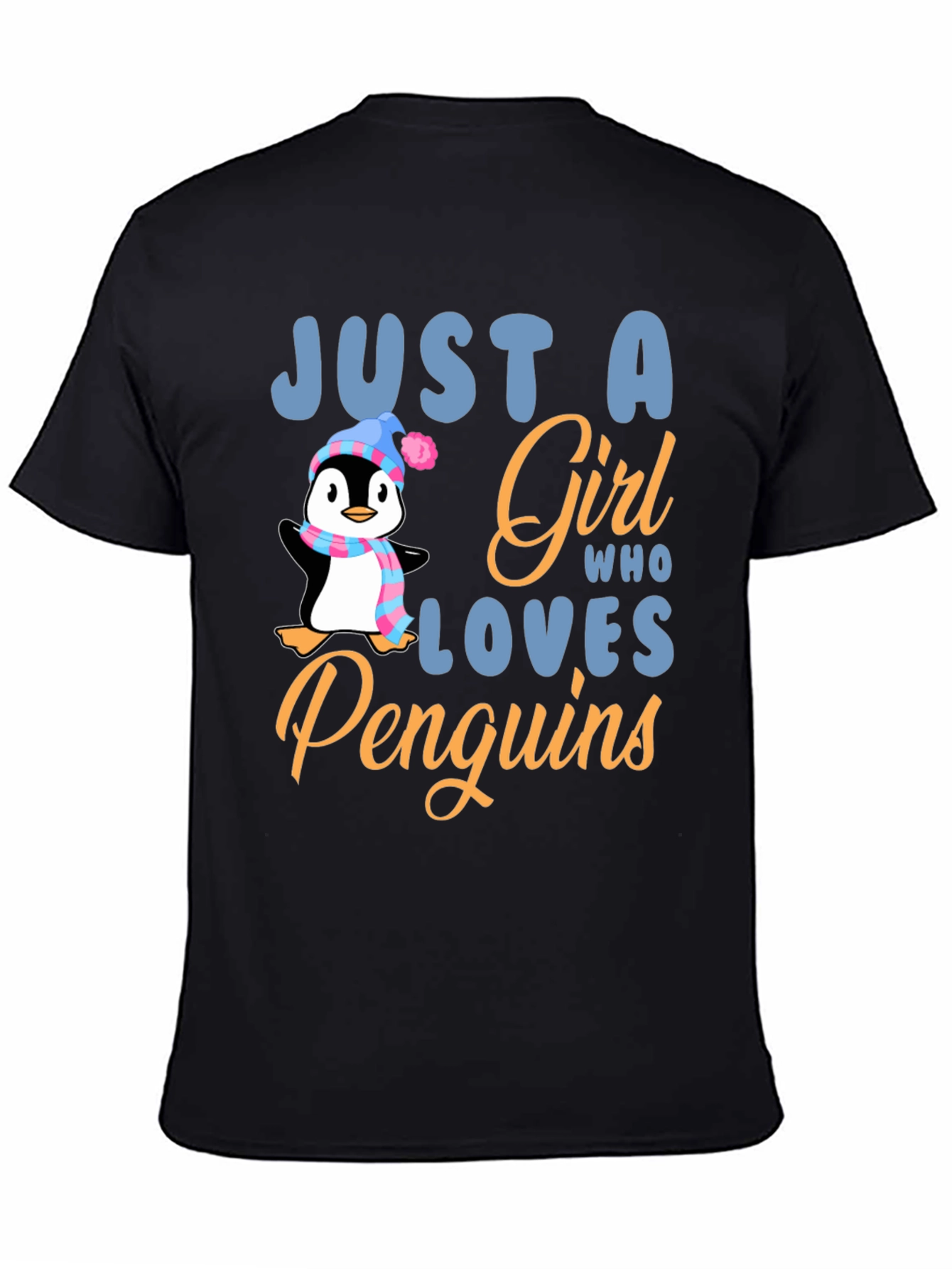 Just A Girl Who Loves Penguins T-Shirt