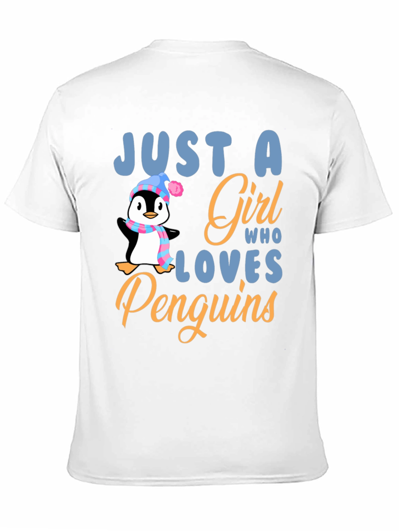 Just A Girl Who Loves Penguins T-Shirt