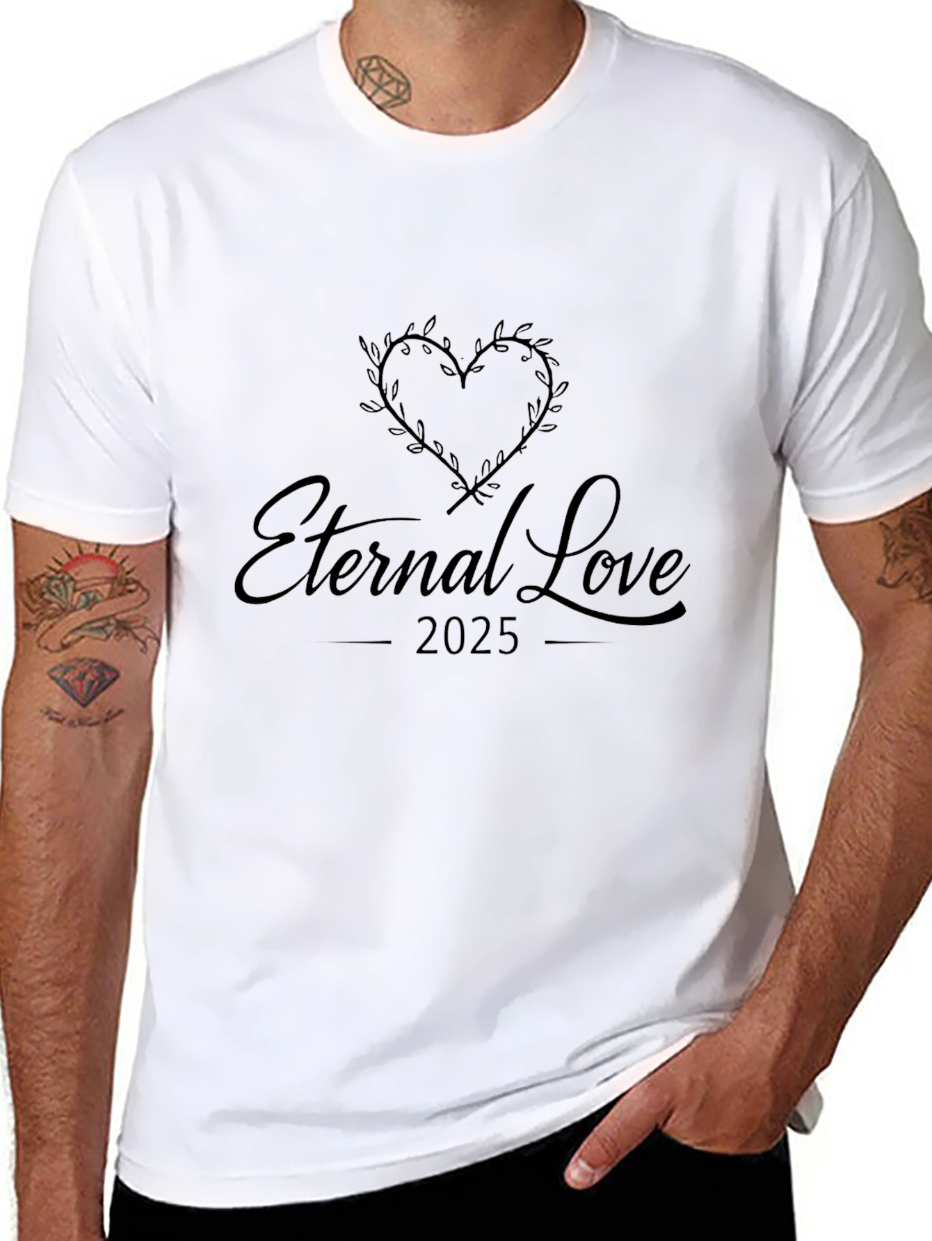 Eternal Love 2025 Black T-Shirt