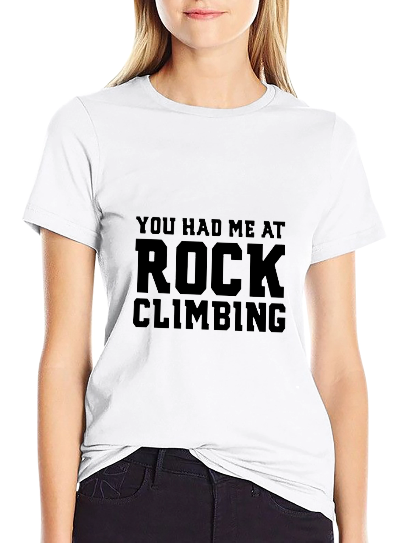 Rock Climbing Graphic Tee Shirt