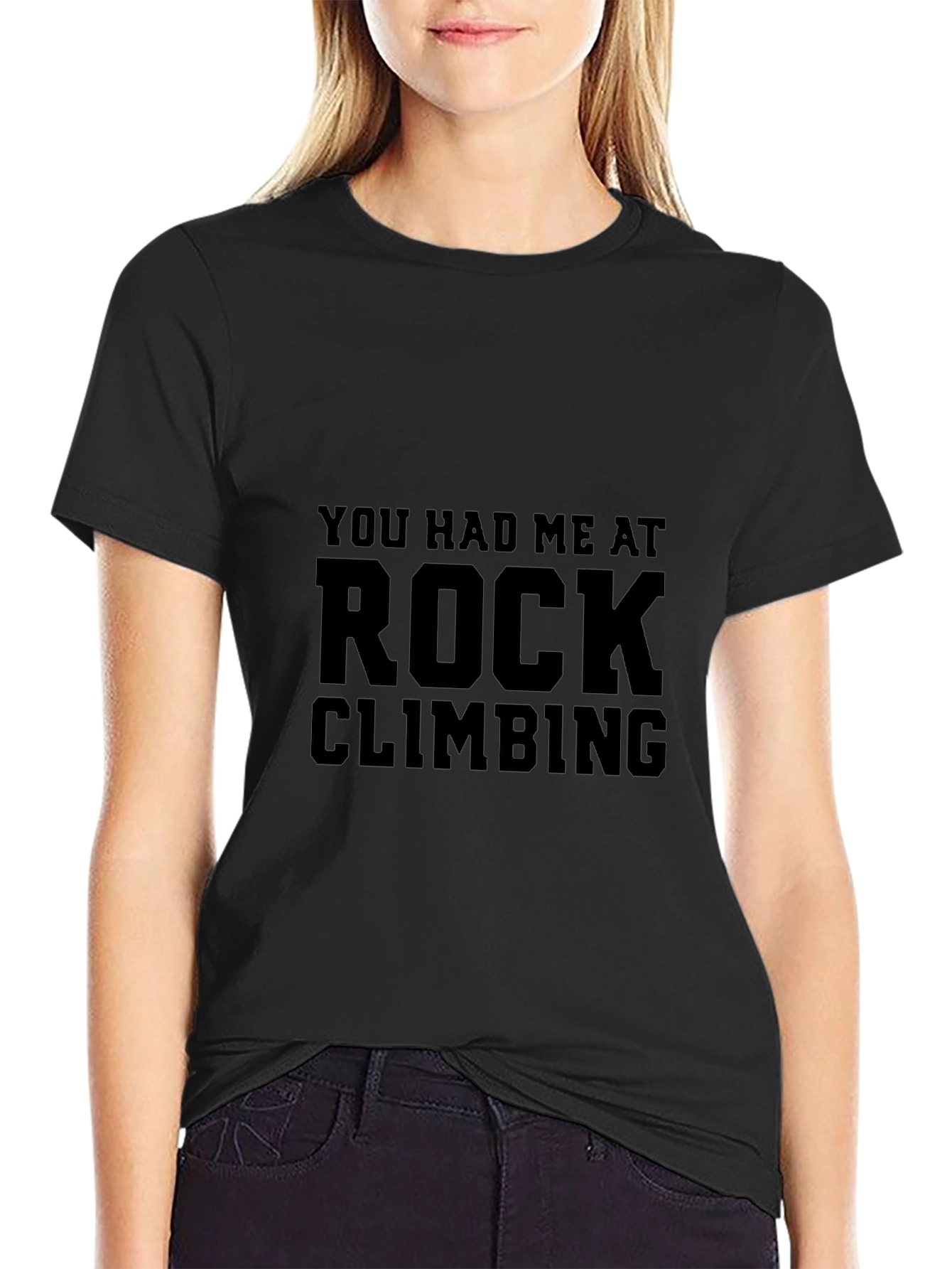 Rock Climbing Graphic Tee Shirt