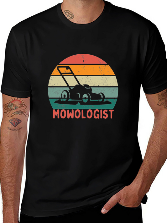 Mowologist T-Shirt - Lawn Mowing Expert Tee