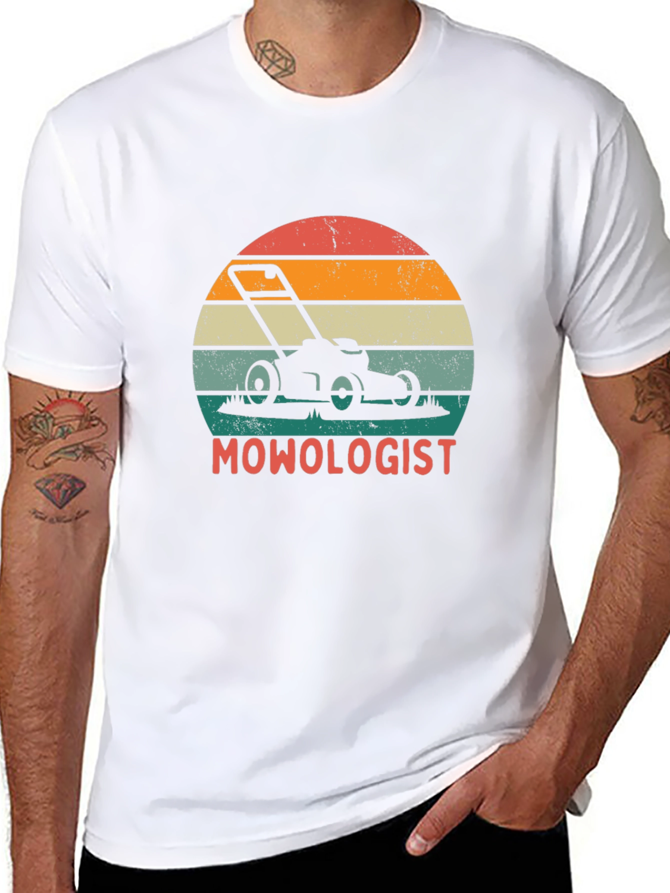 Mowologist T-Shirt - Lawn Mowing Expert Tee
