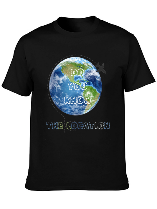 Do You Know The Location T-Shirt Travel Graphic Tee