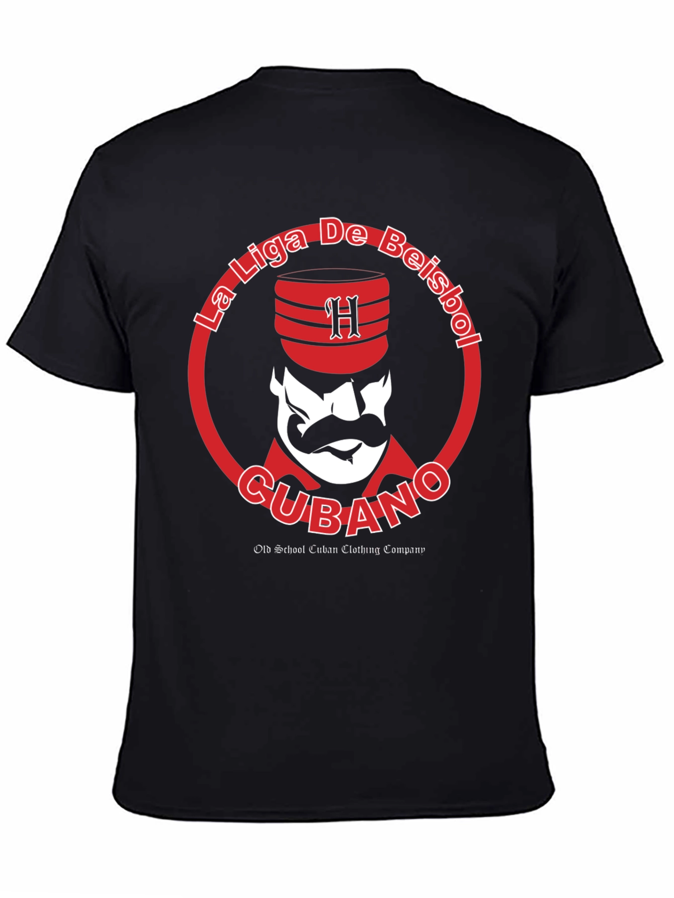 La Liga De Beisbol Cubano Black T-Shirt