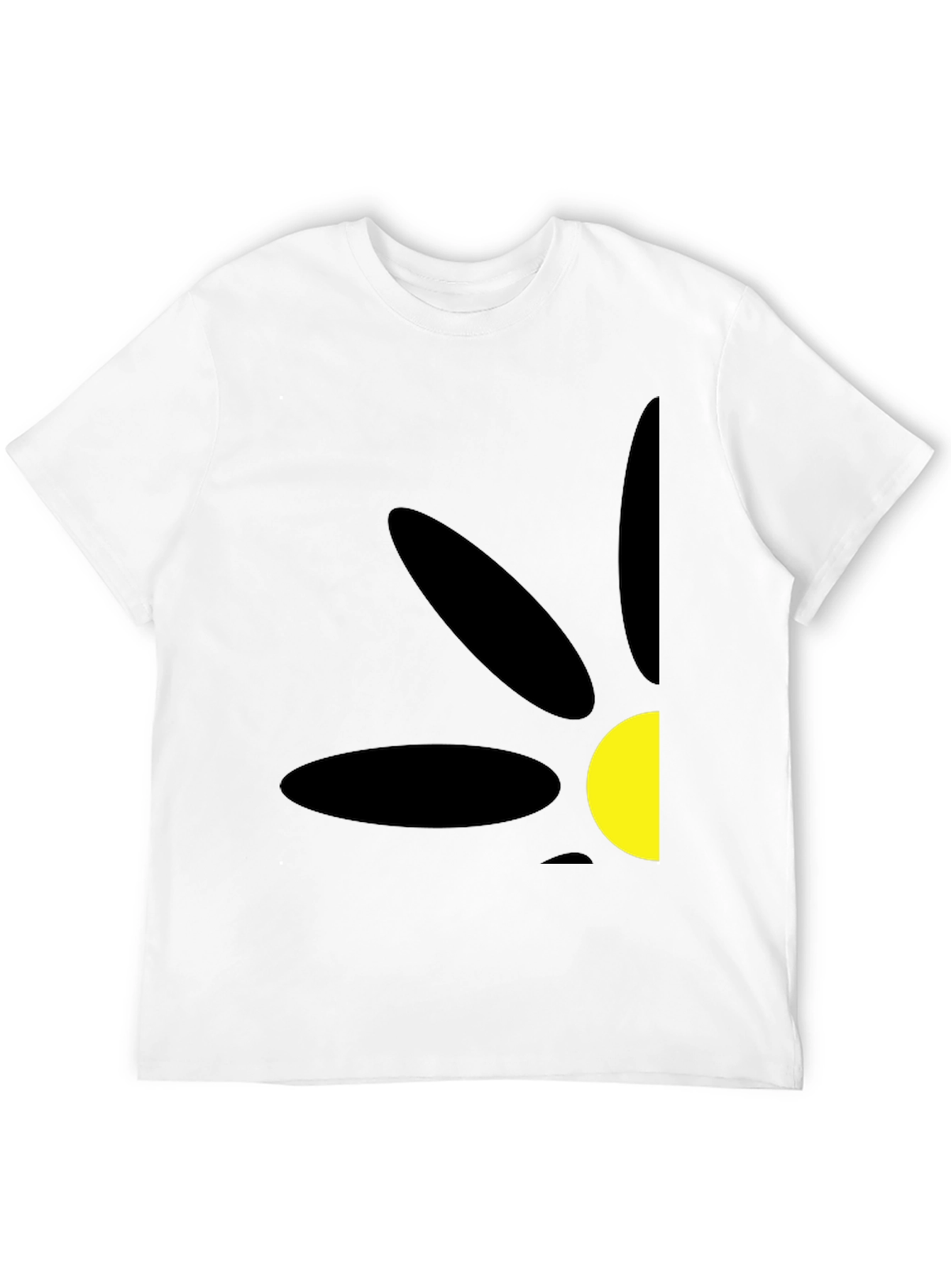 Abstract Floral Graphic T-Shirt