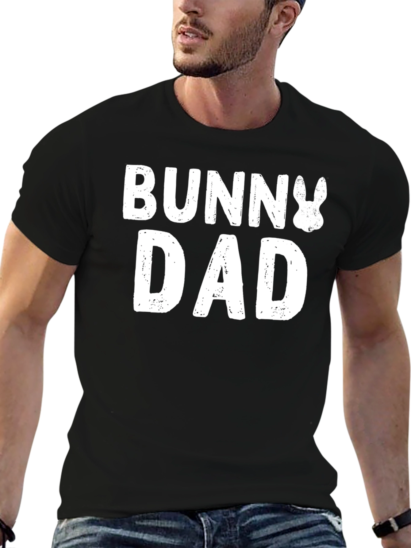 Bunny Dad Graphic T-Shirt