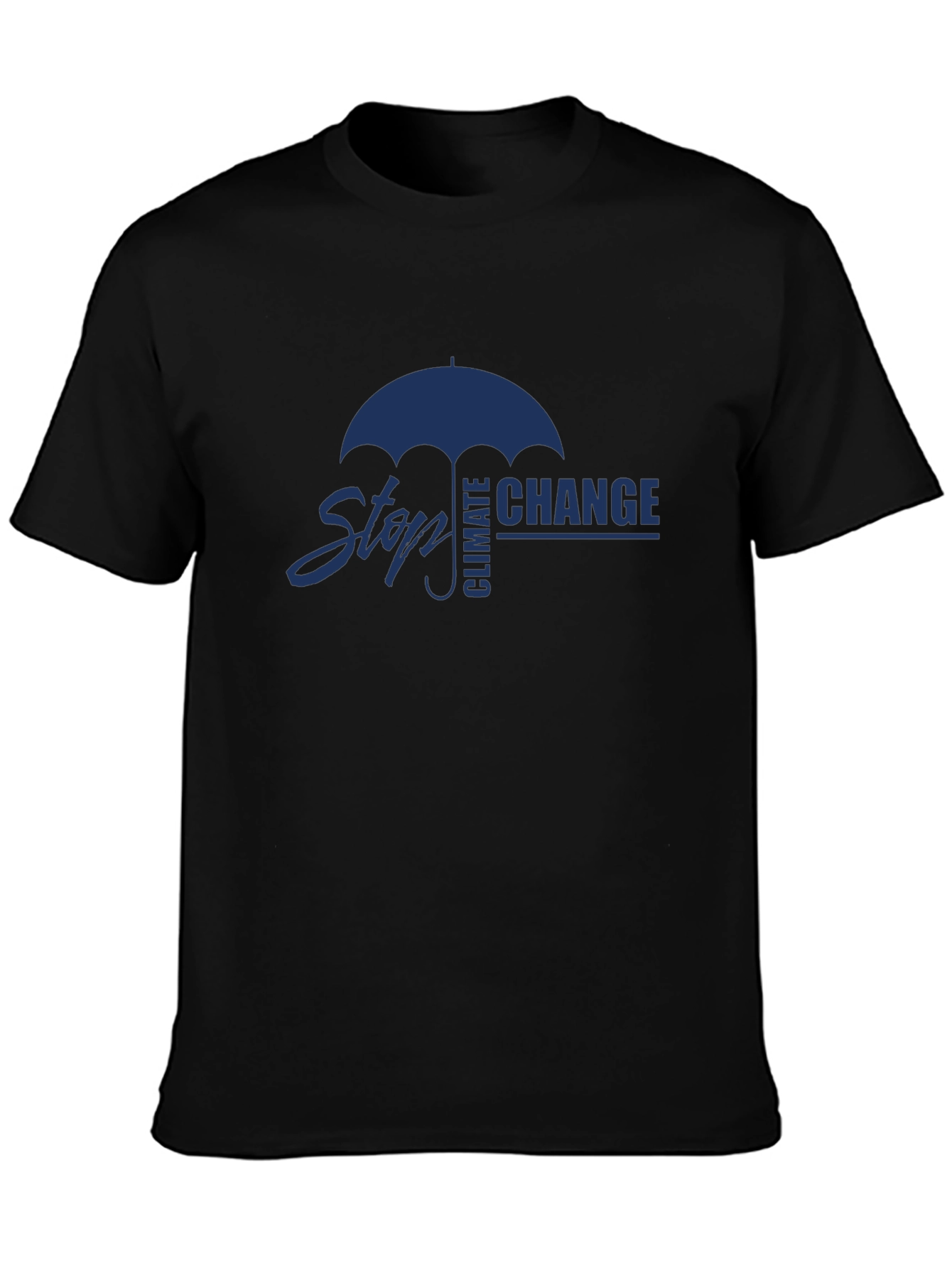 Stop Climate Change T-Shirt -  Eco-Friendly Fashion
