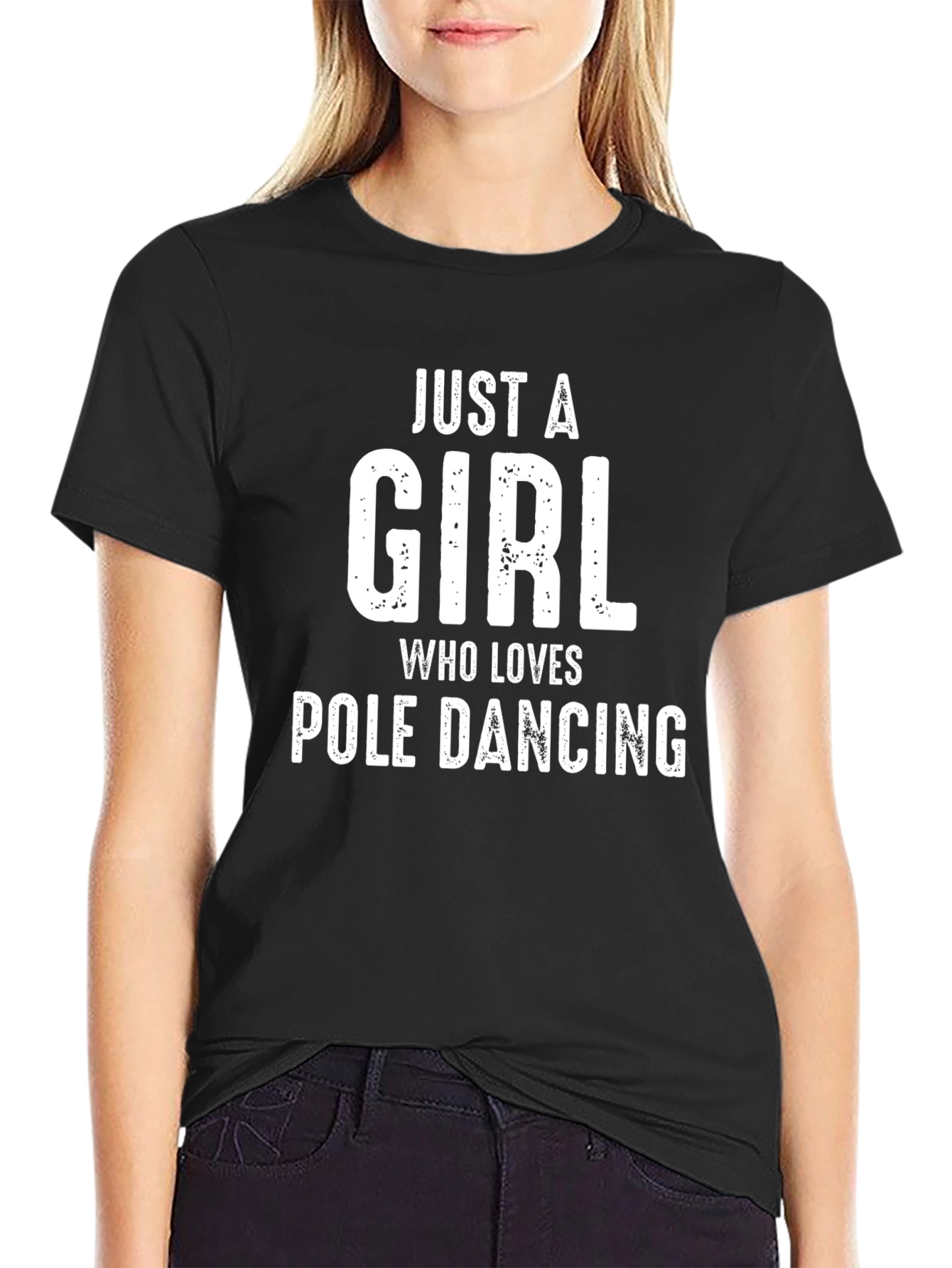 Pole Dancing Girl Graphic Tee - Perfect Gift!
