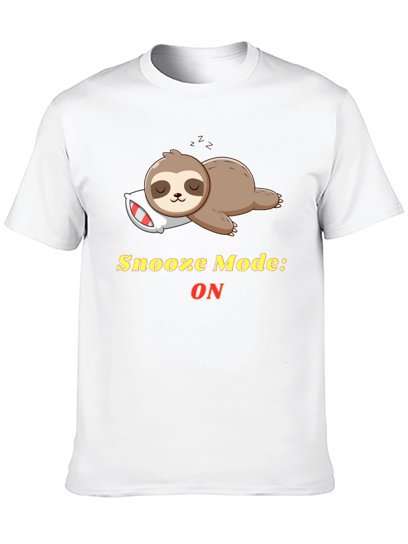 Snooze Mode ON Sloth T-Shirt