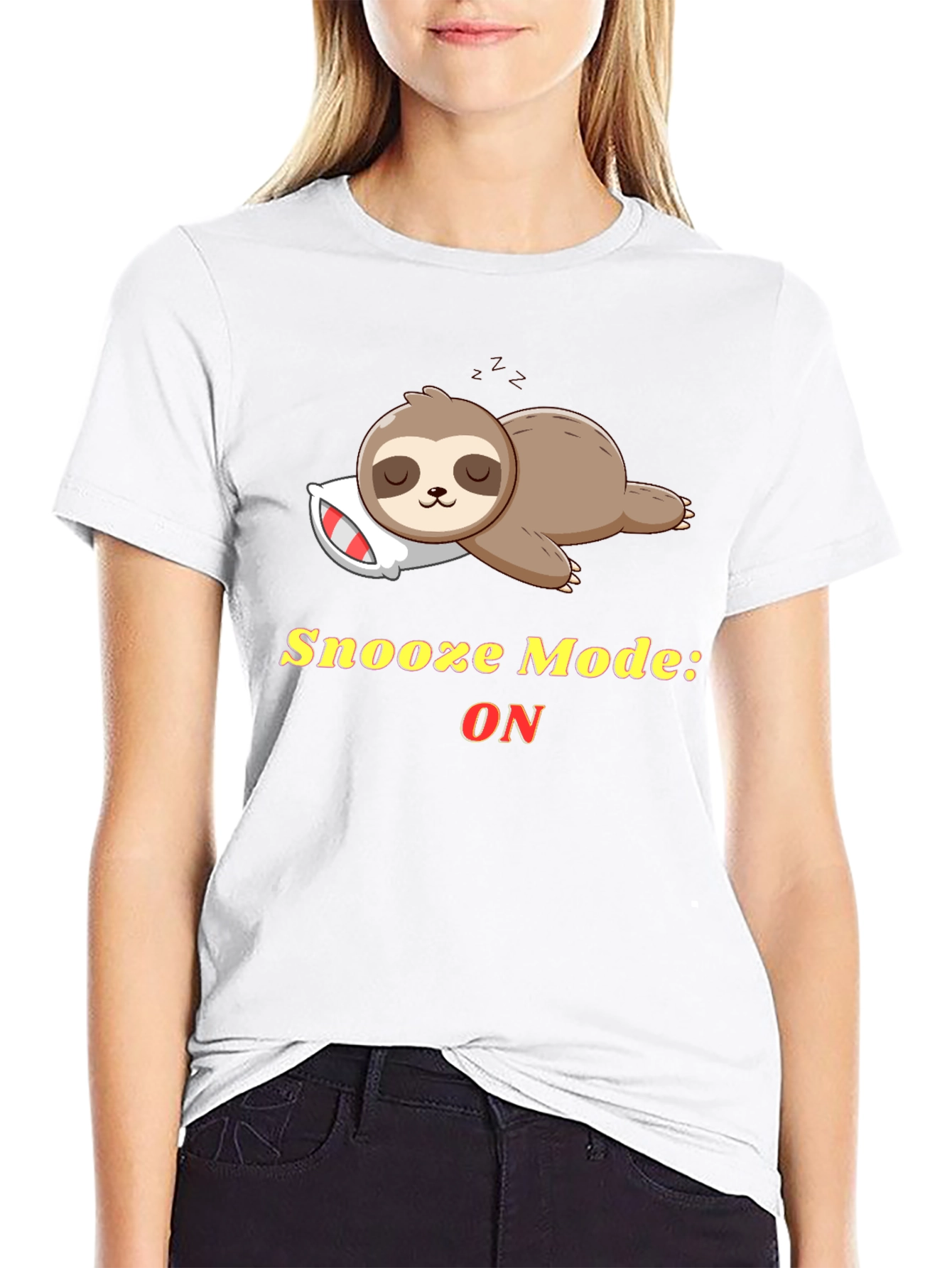 Snooze Mode ON Sloth T-Shirt