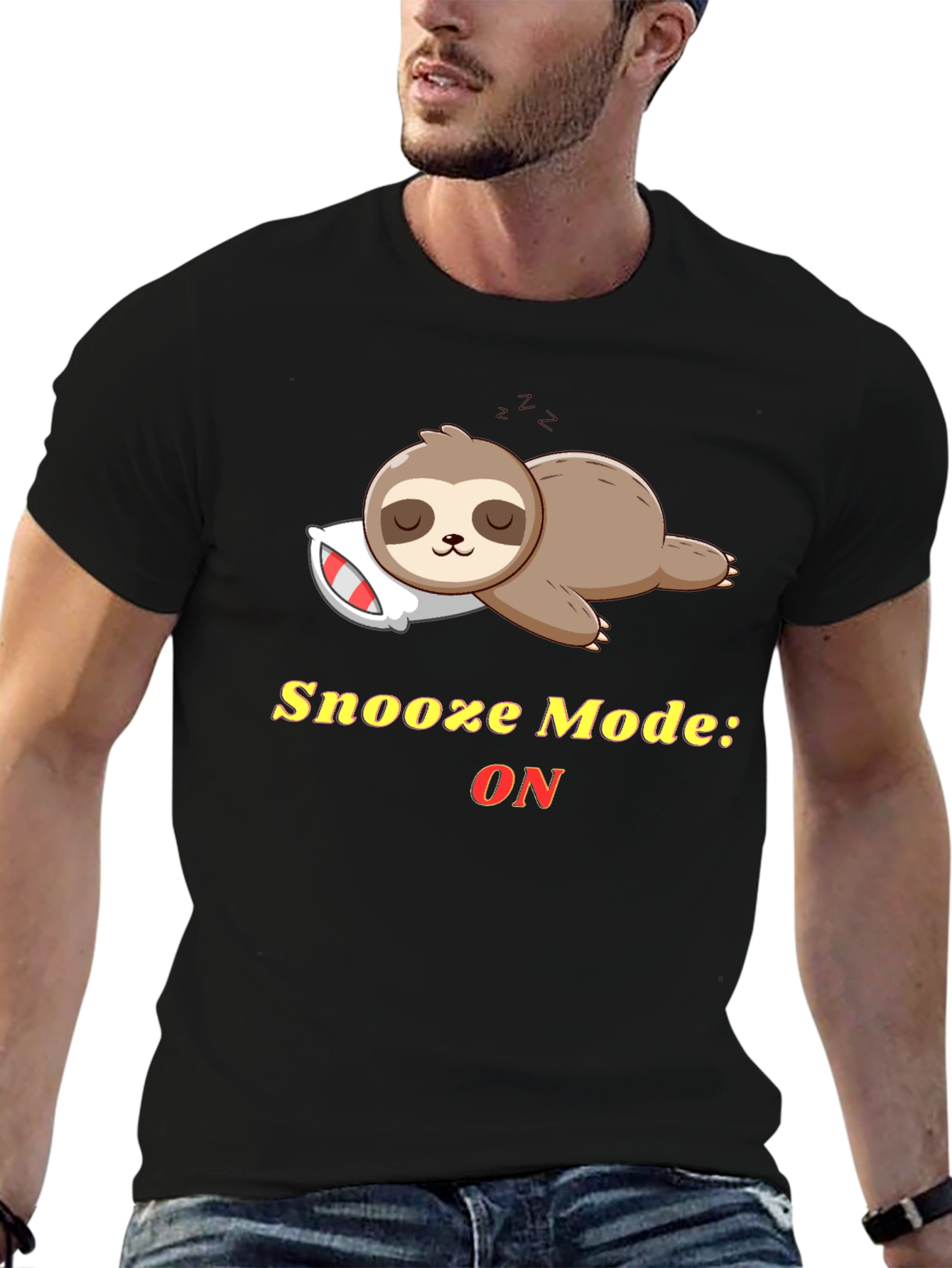 Snooze Mode ON Sloth T-Shirt