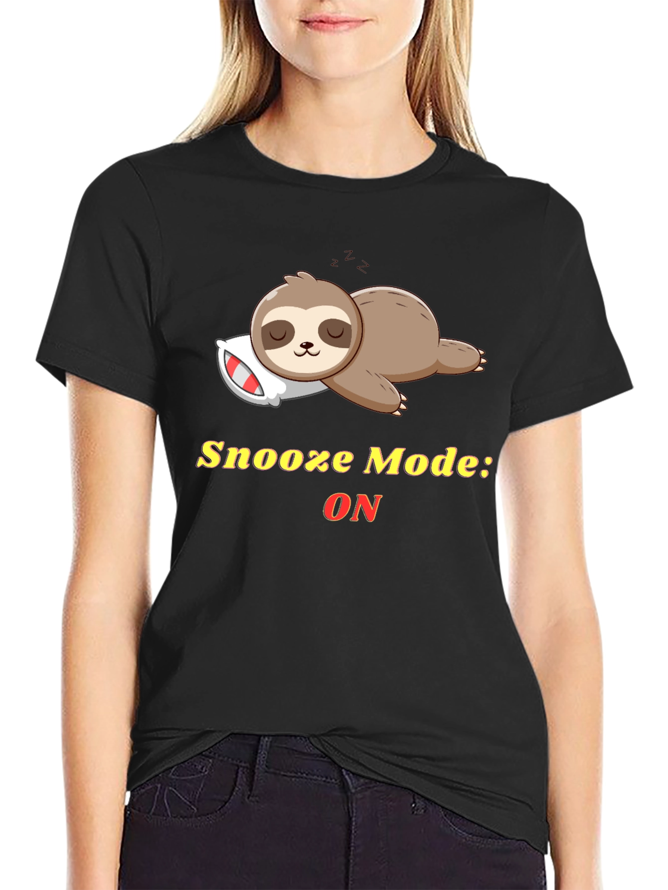 Snooze Mode ON Sloth T-Shirt