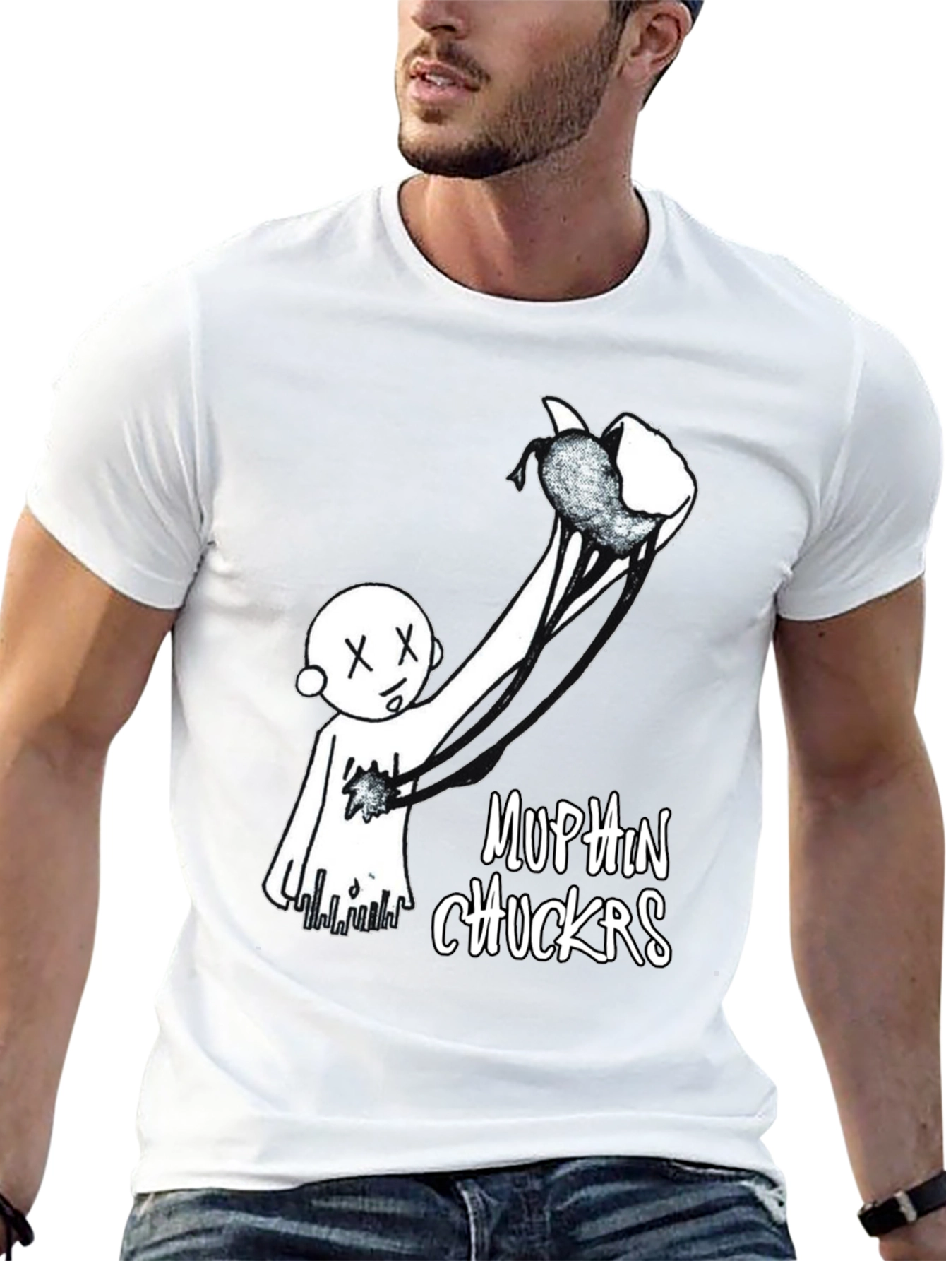 Muffin Chuckers Graphic Tee - Unique Design