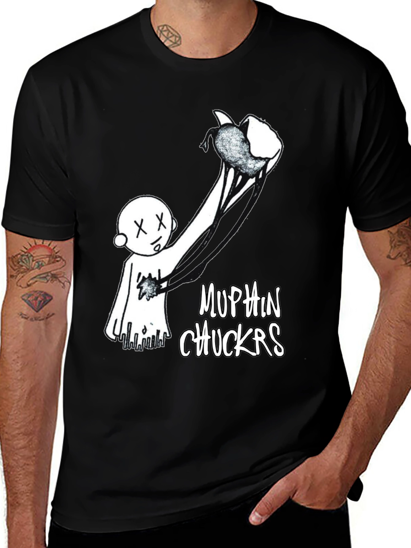 Muffin Chuckers Graphic Tee - Unique Design