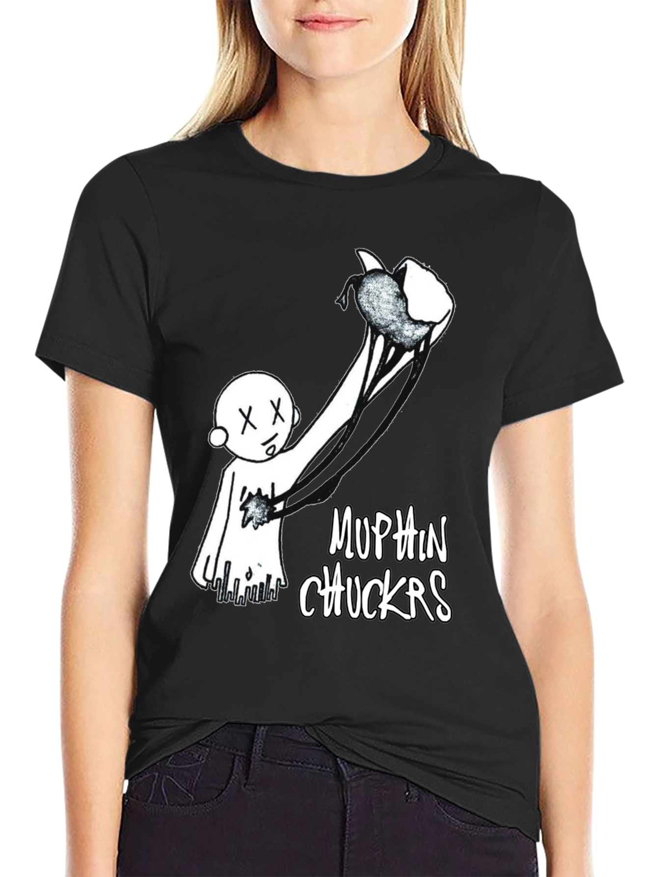 Muffin Chuckers Graphic Tee - Unique Design
