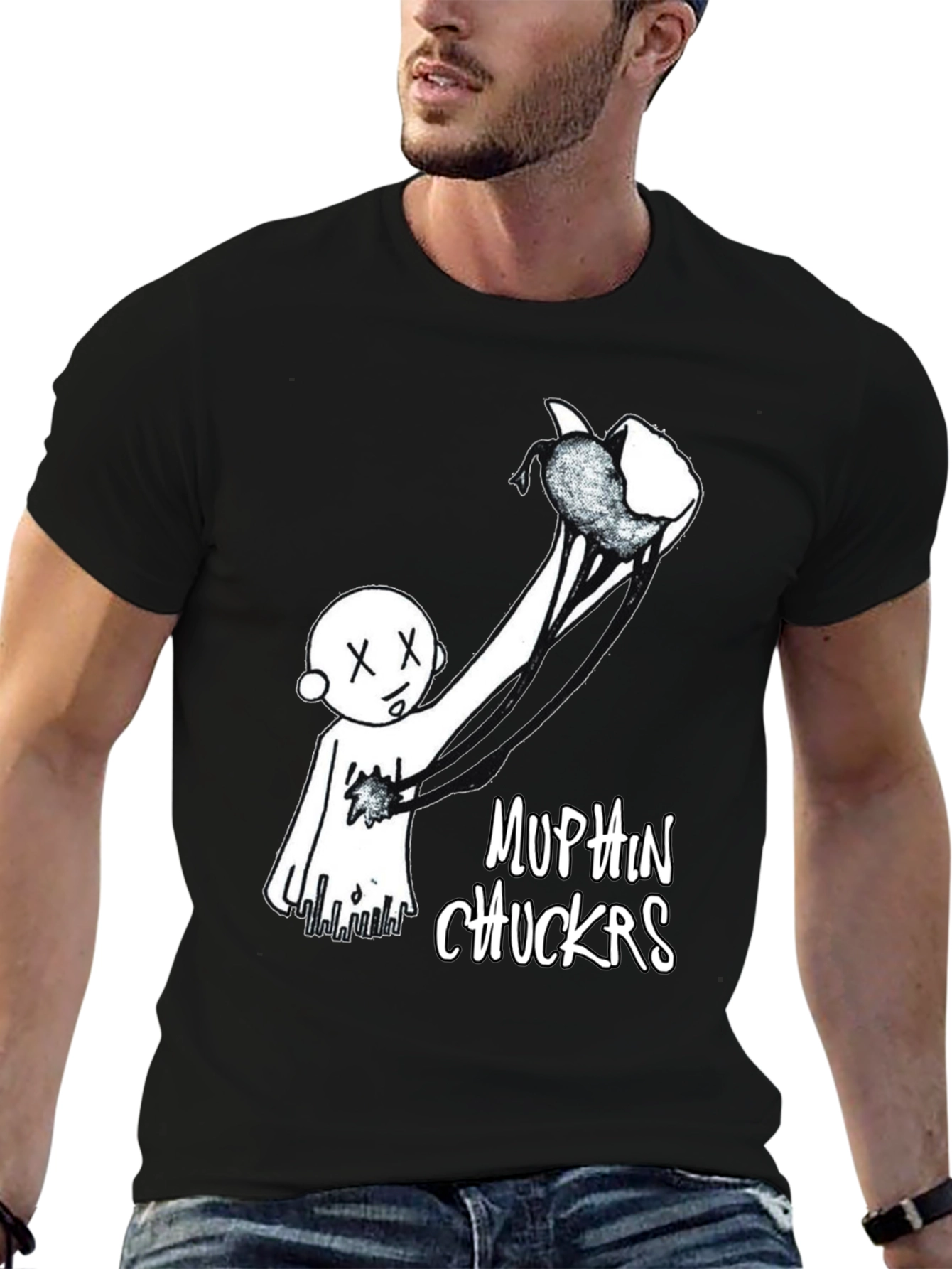 Muffin Chuckers Graphic Tee - Unique Design