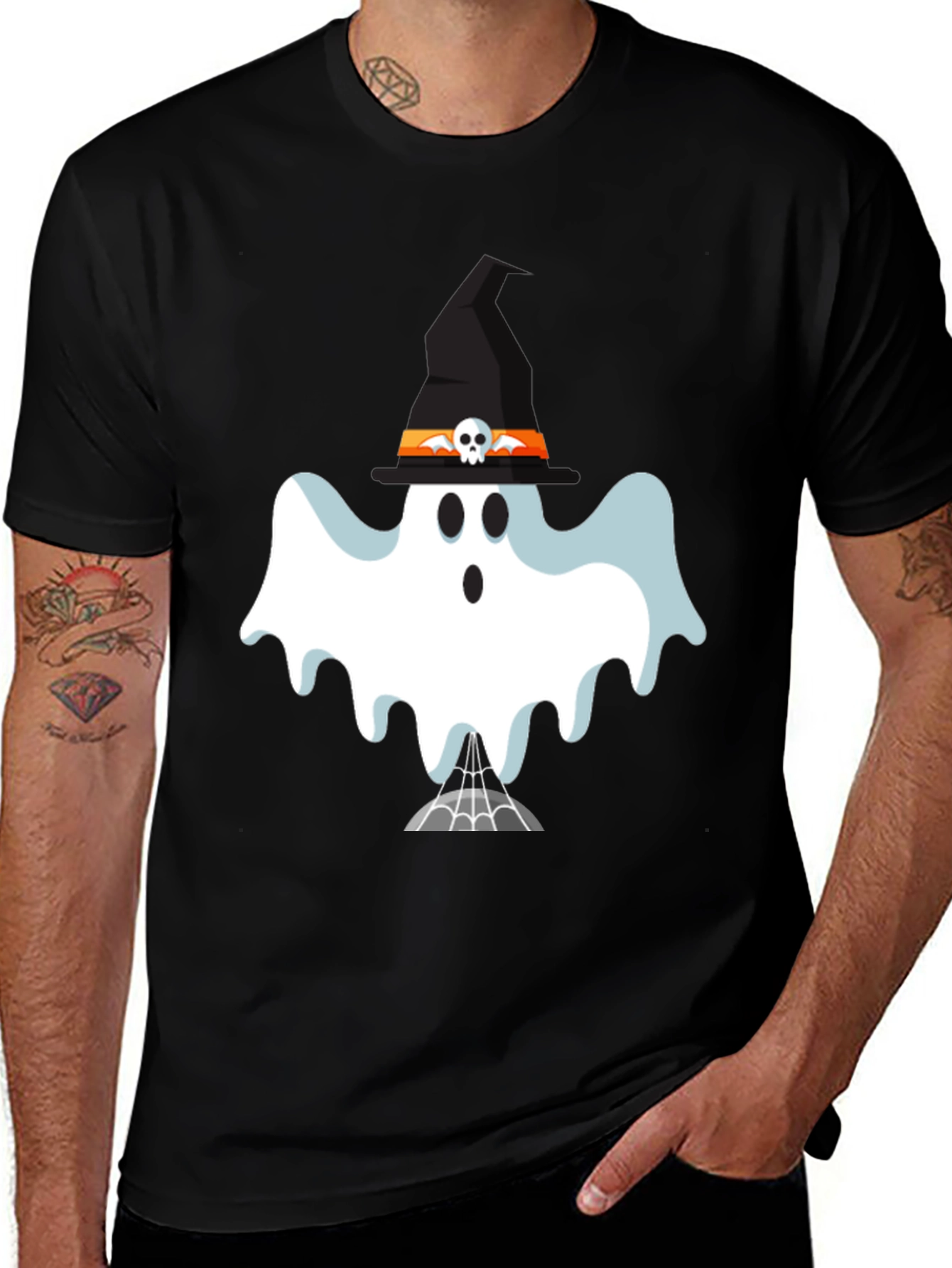 Halloween Ghost T-Shirt - Spooky Season Tee
