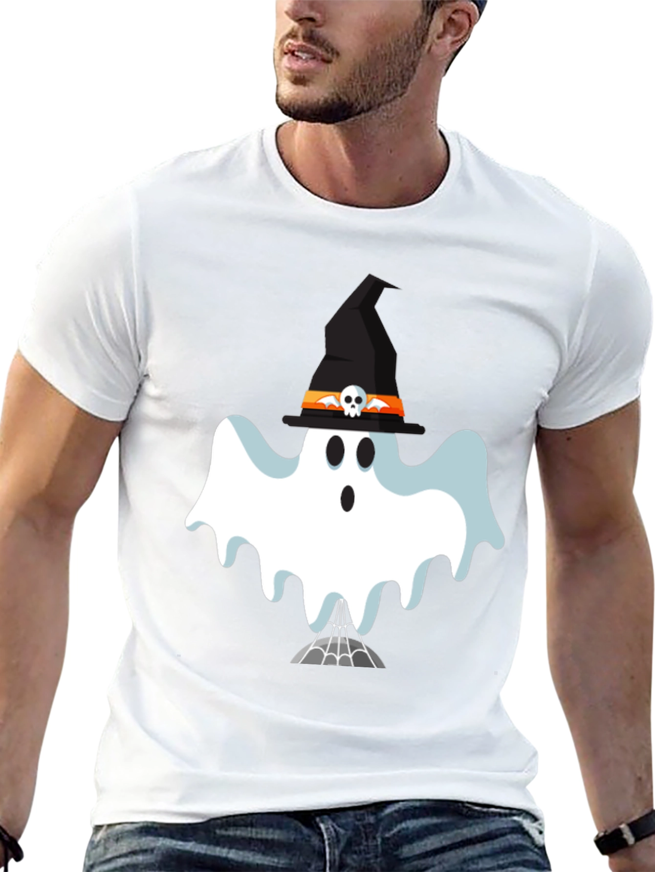 Halloween Ghost T-Shirt - Spooky Season Tee