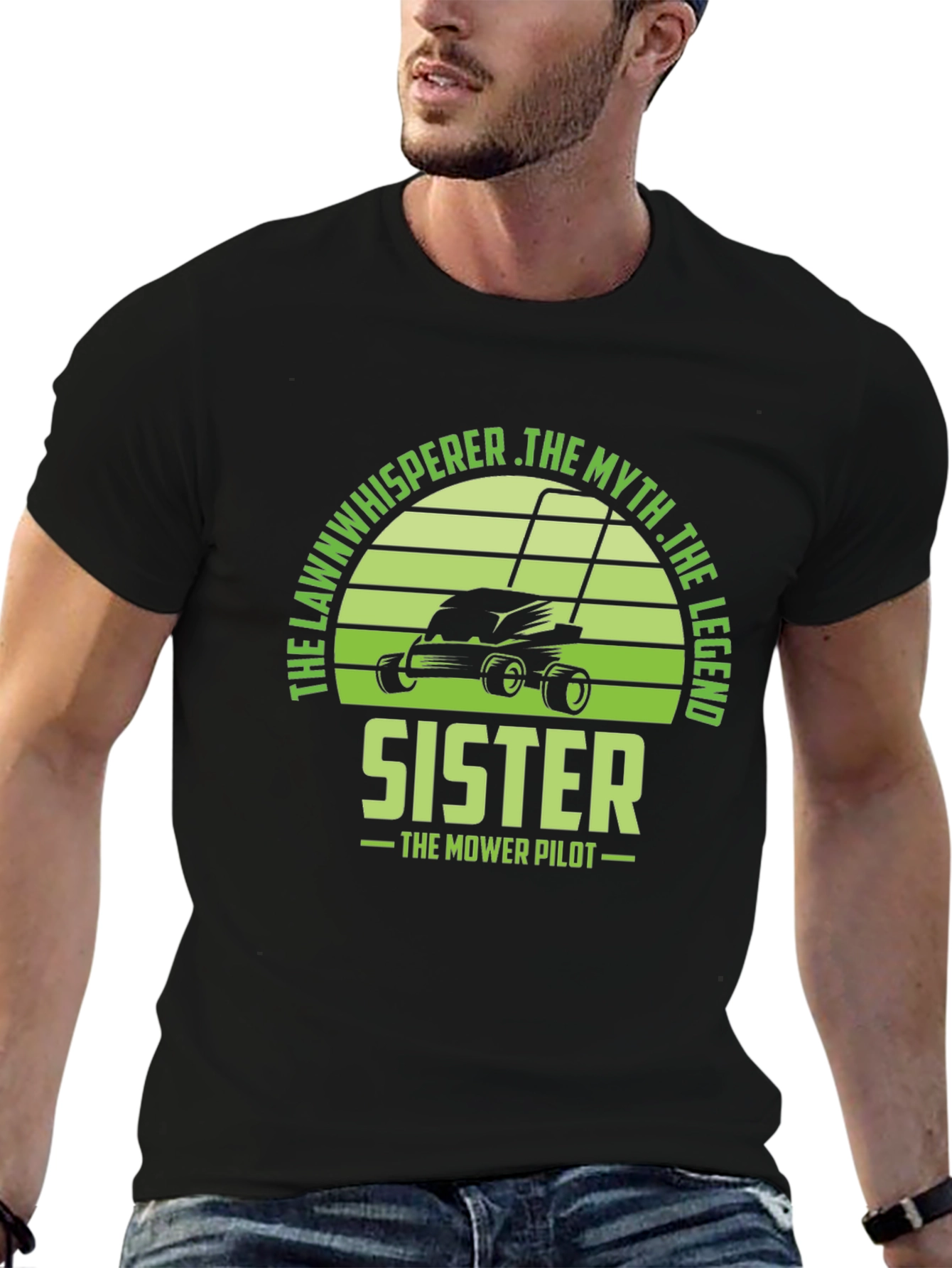 The Lawn Whisperer Sister T-Shirt