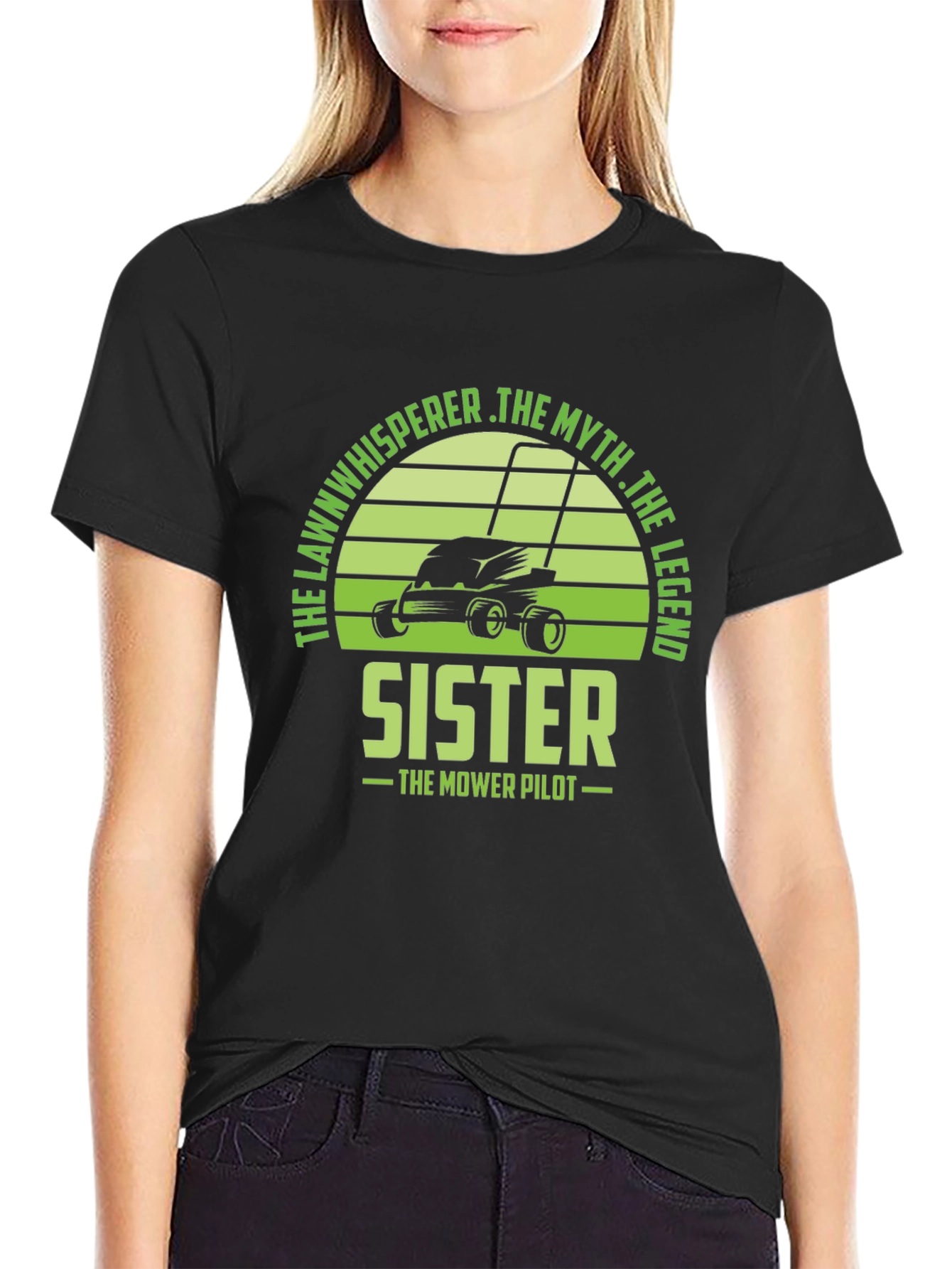 The Lawn Whisperer Sister T-Shirt
