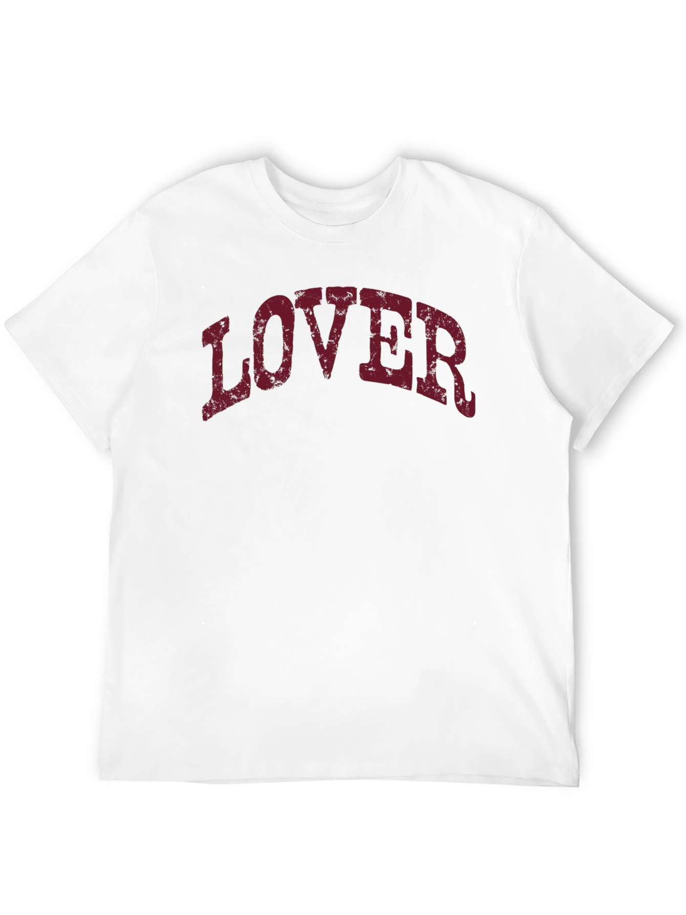 Lover Graphic Tee - Unisex Black Cotton Blend T-Shirt