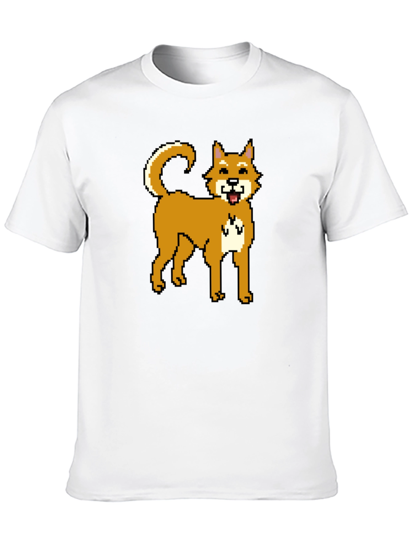 Pixel Doge T-Shirt - Classic Meme Style!