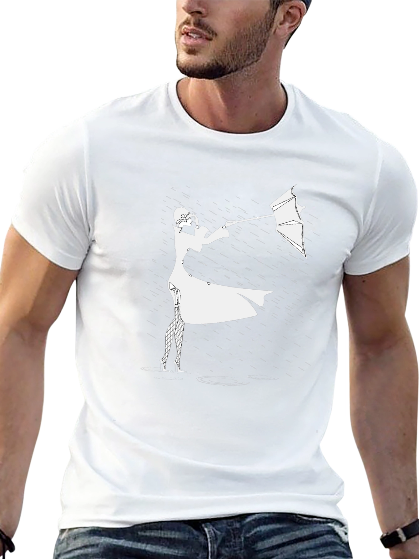 Stylish Rain T-Shirt