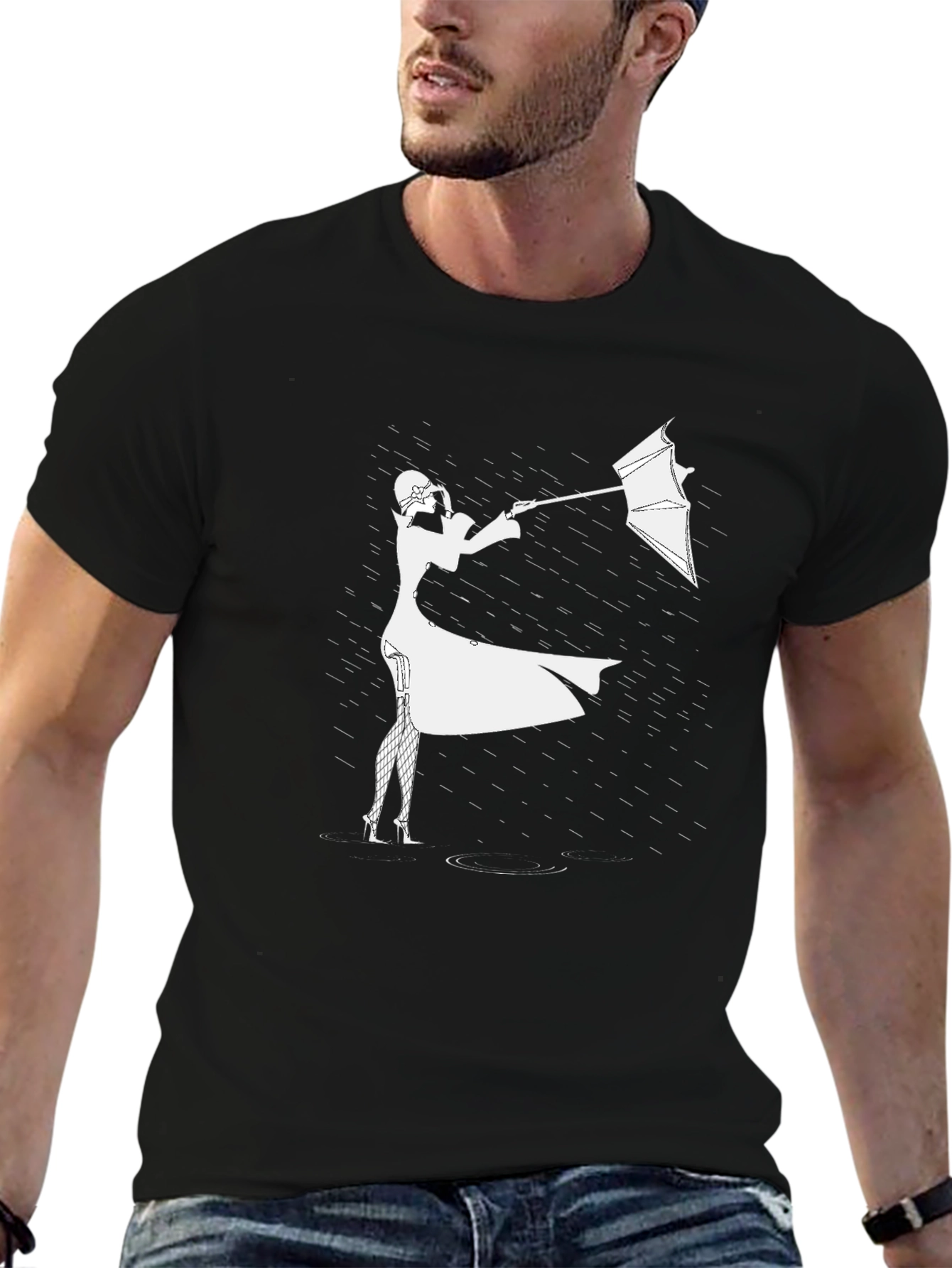 Stylish Rain T-Shirt