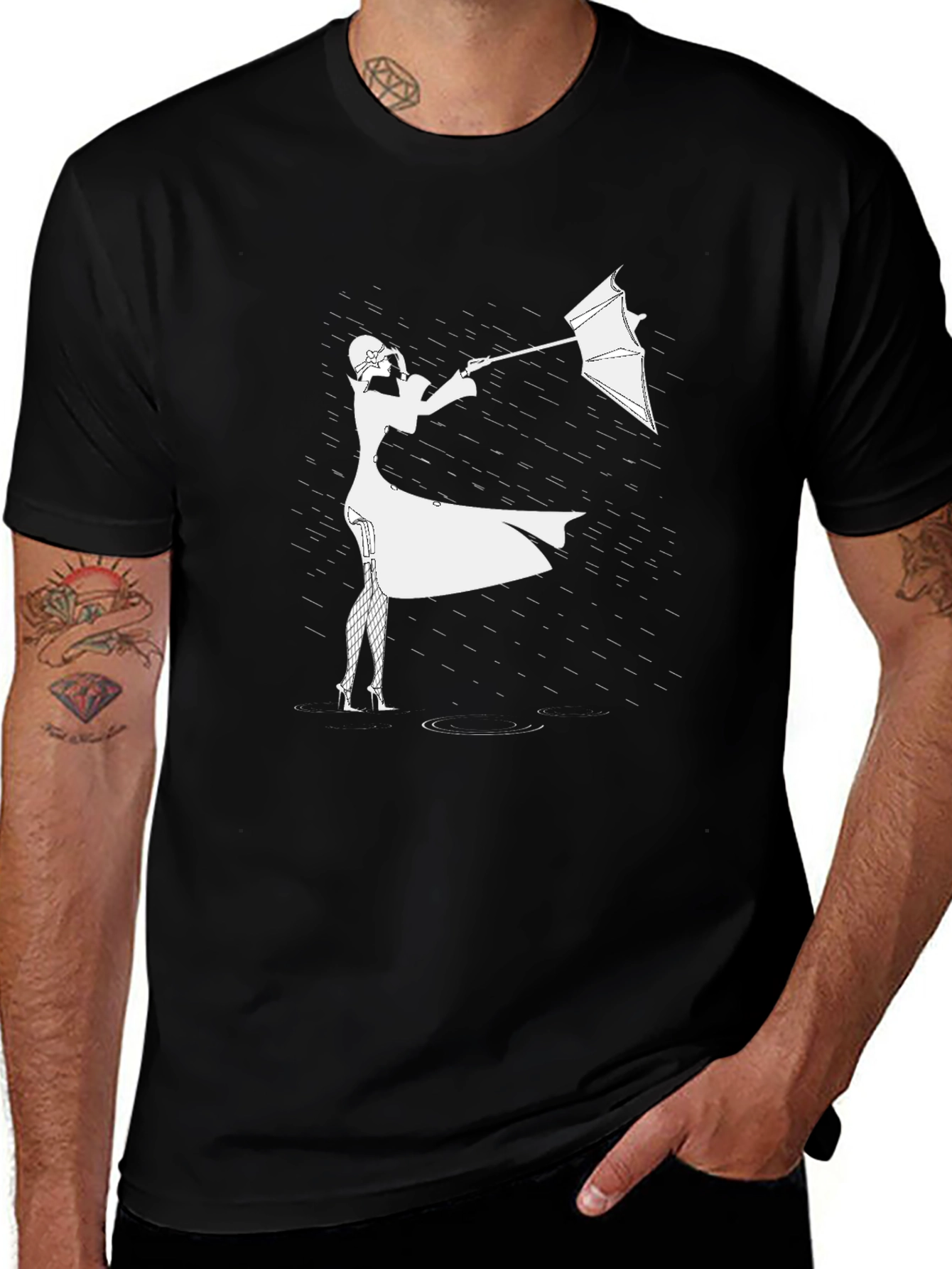 Stylish Rain T-Shirt