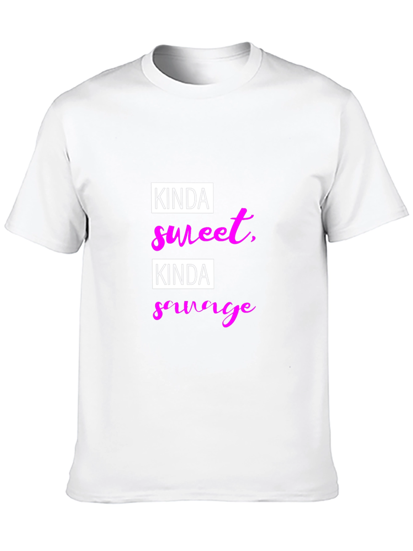 Kinda Sweet Kinda Savage Black T-Shirt