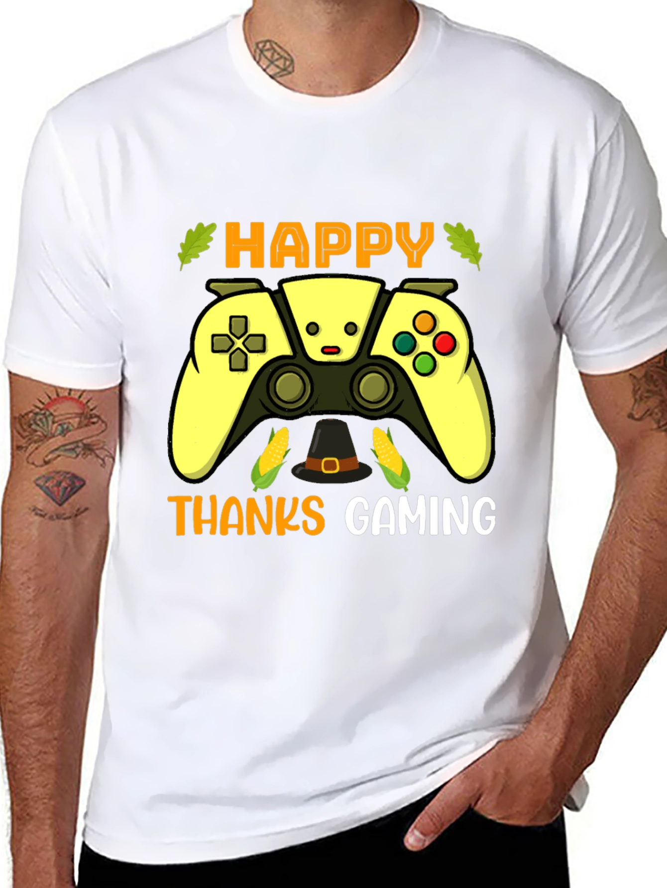 Happy Thanks Gaming T-Shirt