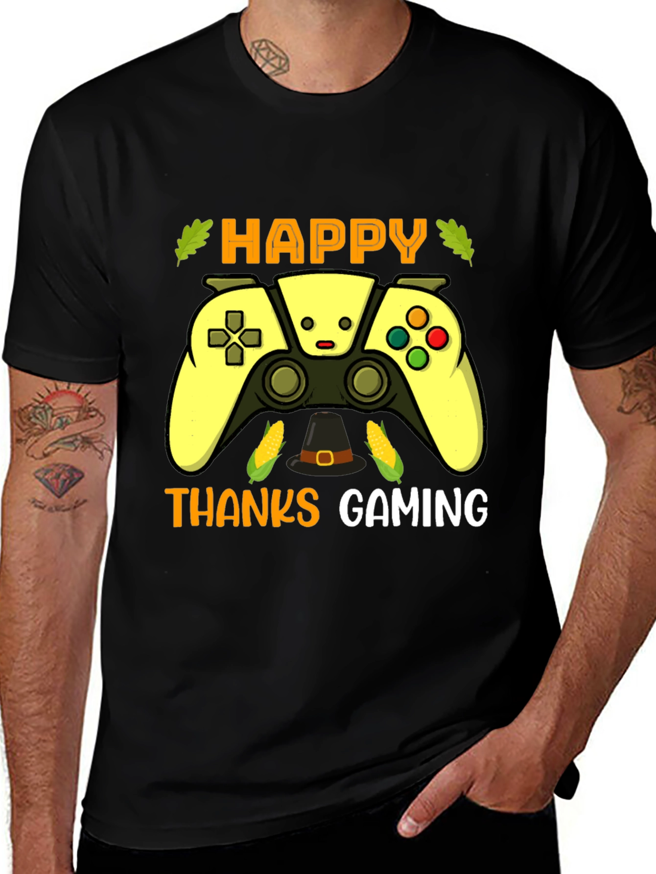Happy Thanks Gaming T-Shirt
