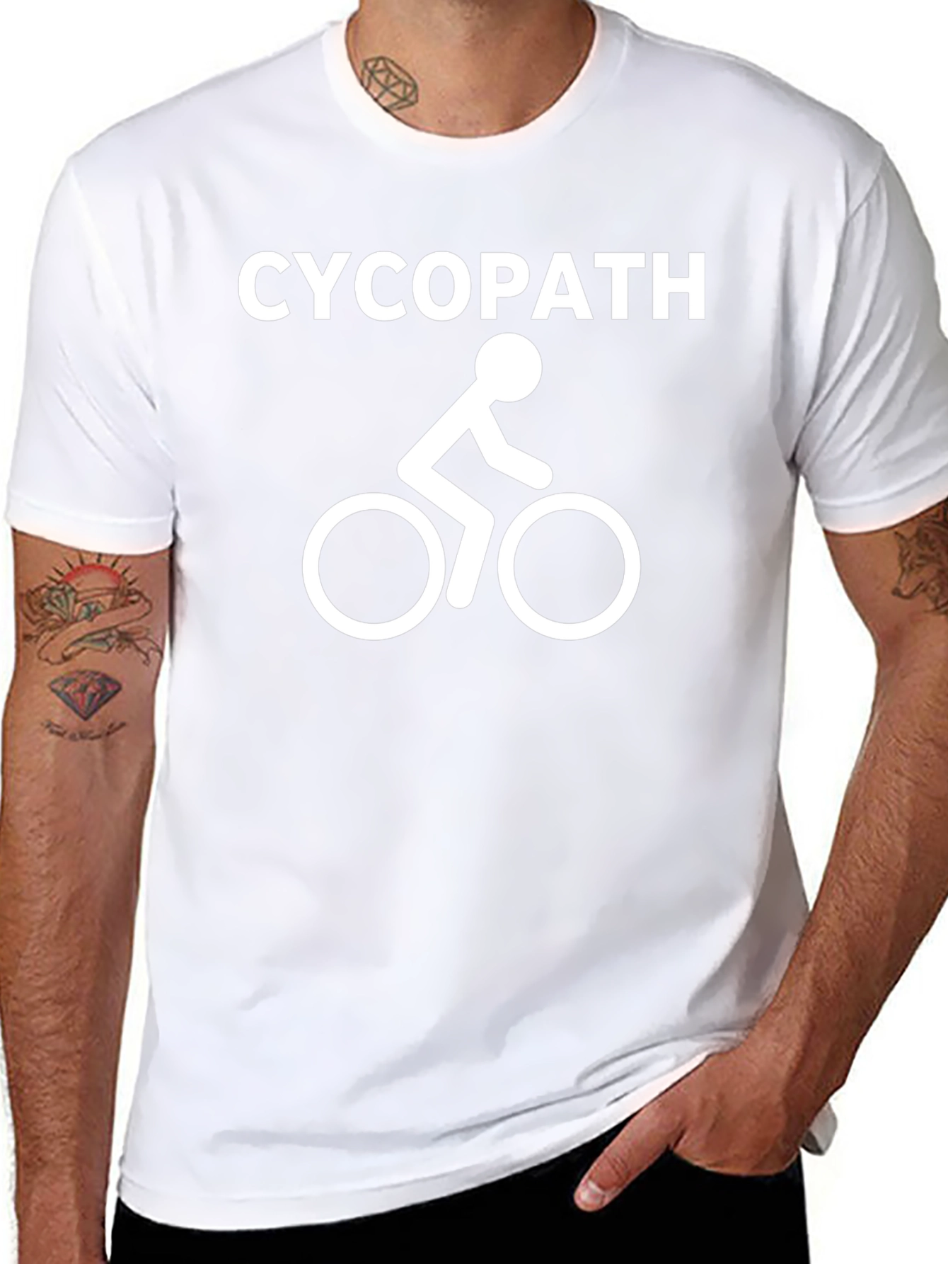 Cycopath T-Shirt - Funny Biker Tee