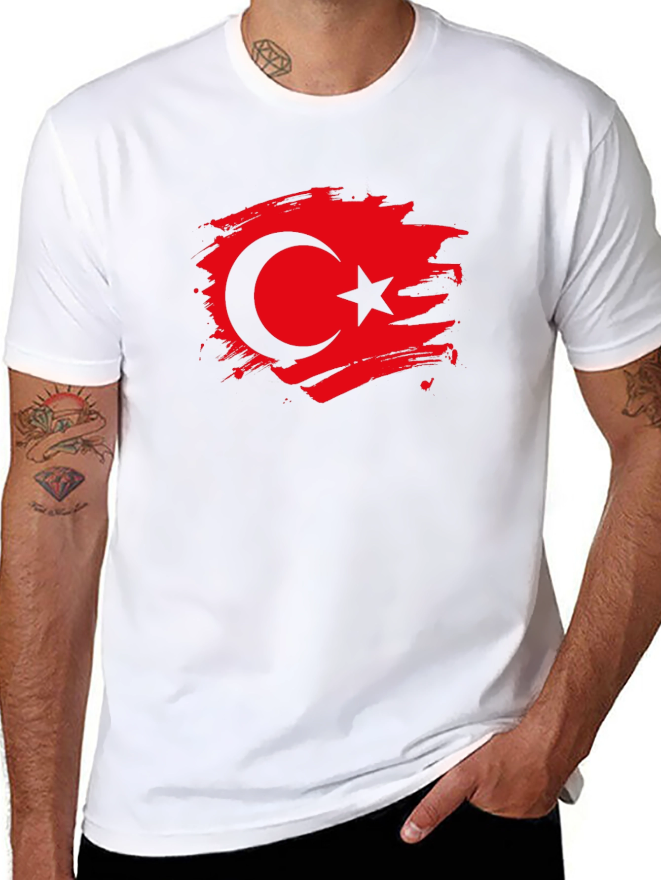 Turkey Flag T-Shirt - Crescent & Star