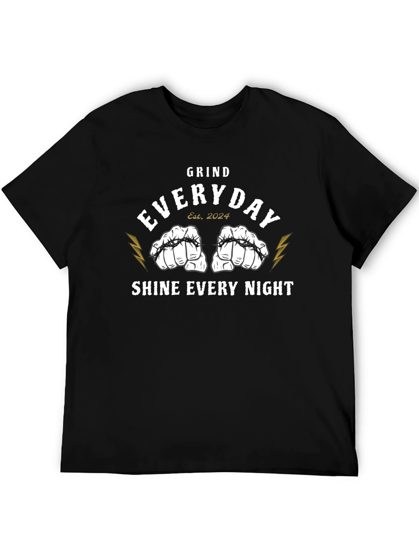 Grind Everyday Tee - Motivational Graphic T-Shirt