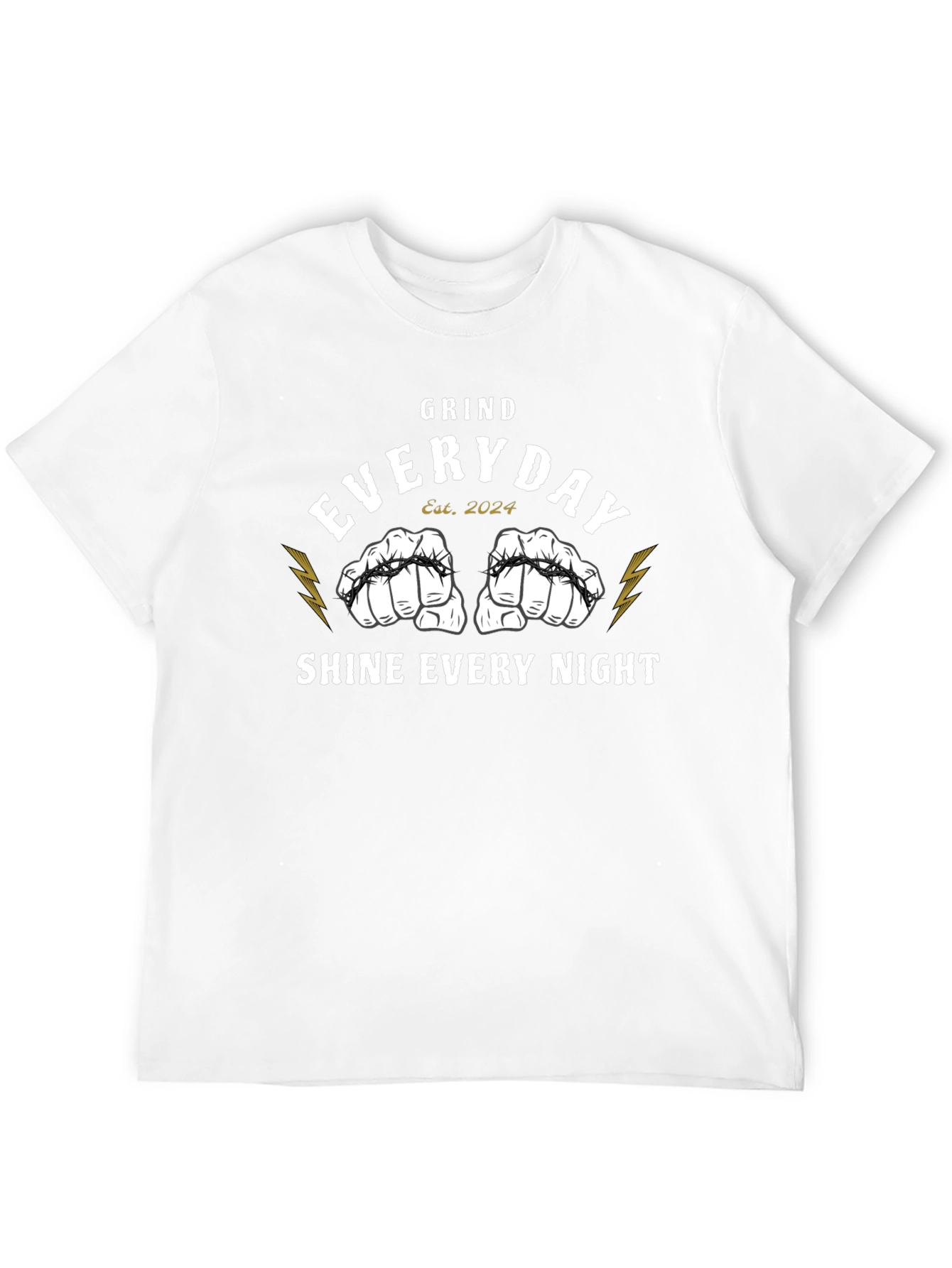 Grind Everyday Tee - Motivational Graphic T-Shirt