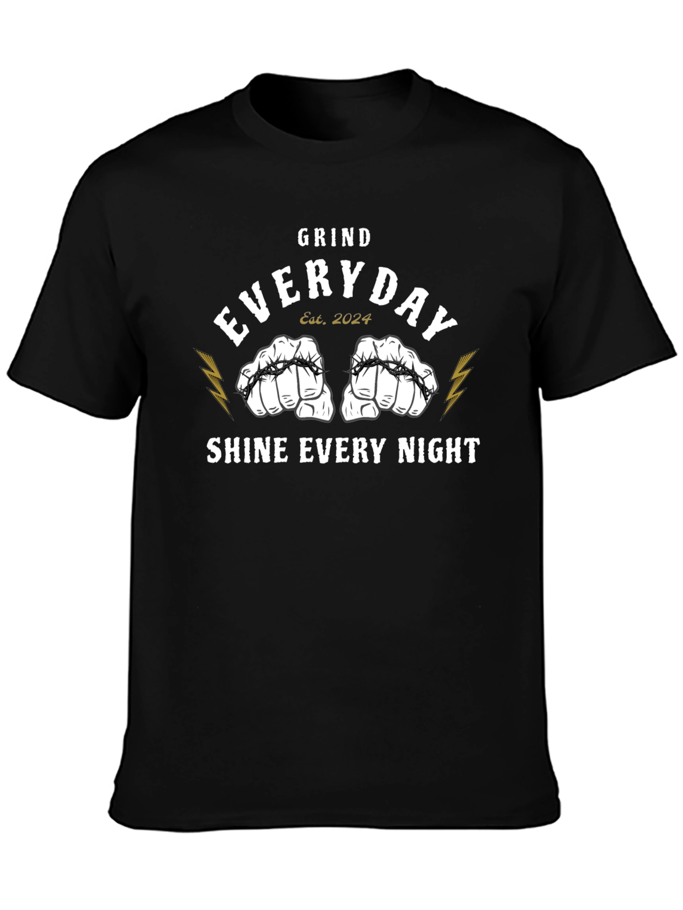 Grind Everyday Tee - Motivational Graphic T-Shirt