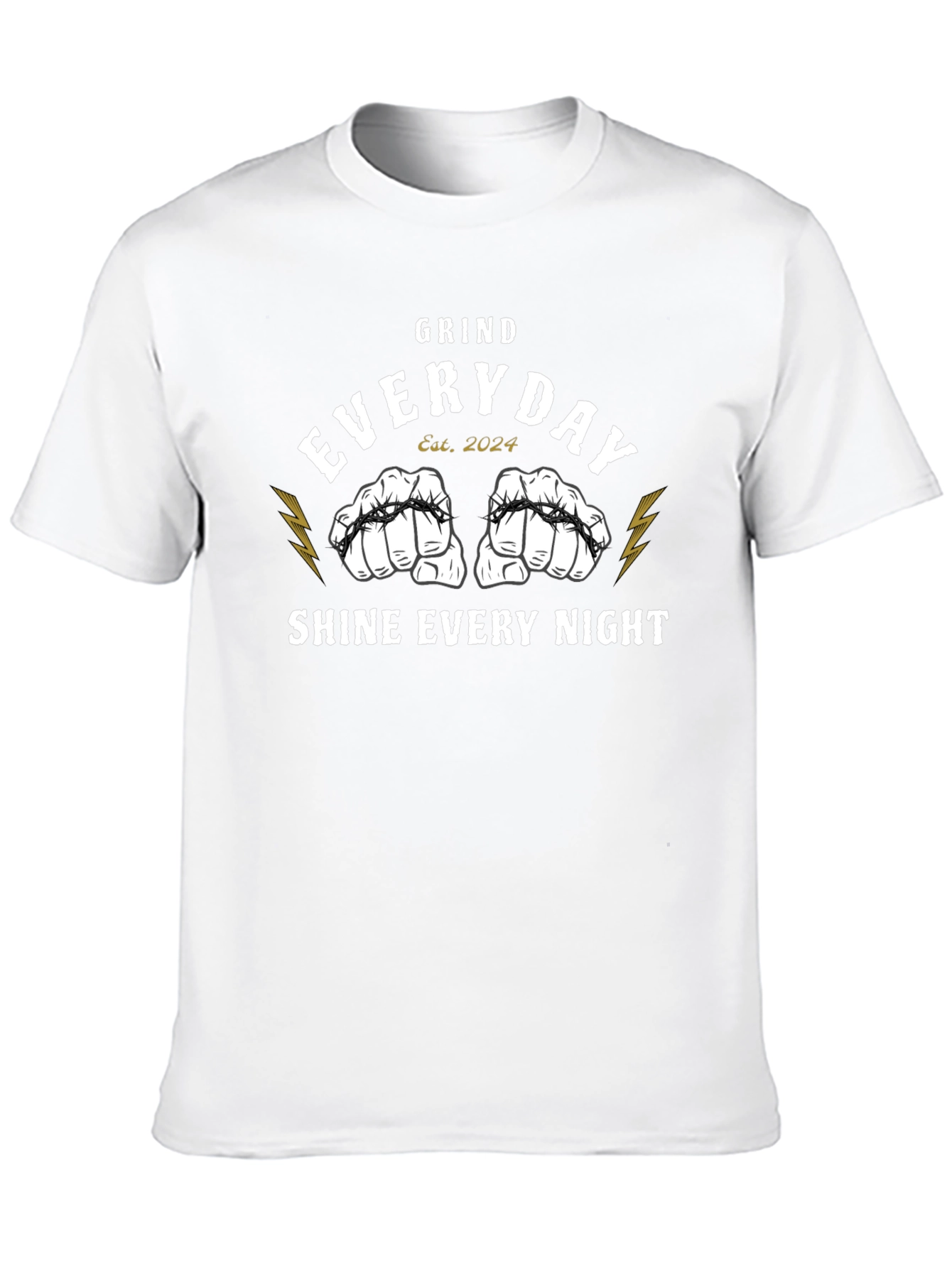 Grind Everyday Tee - Motivational Graphic T-Shirt