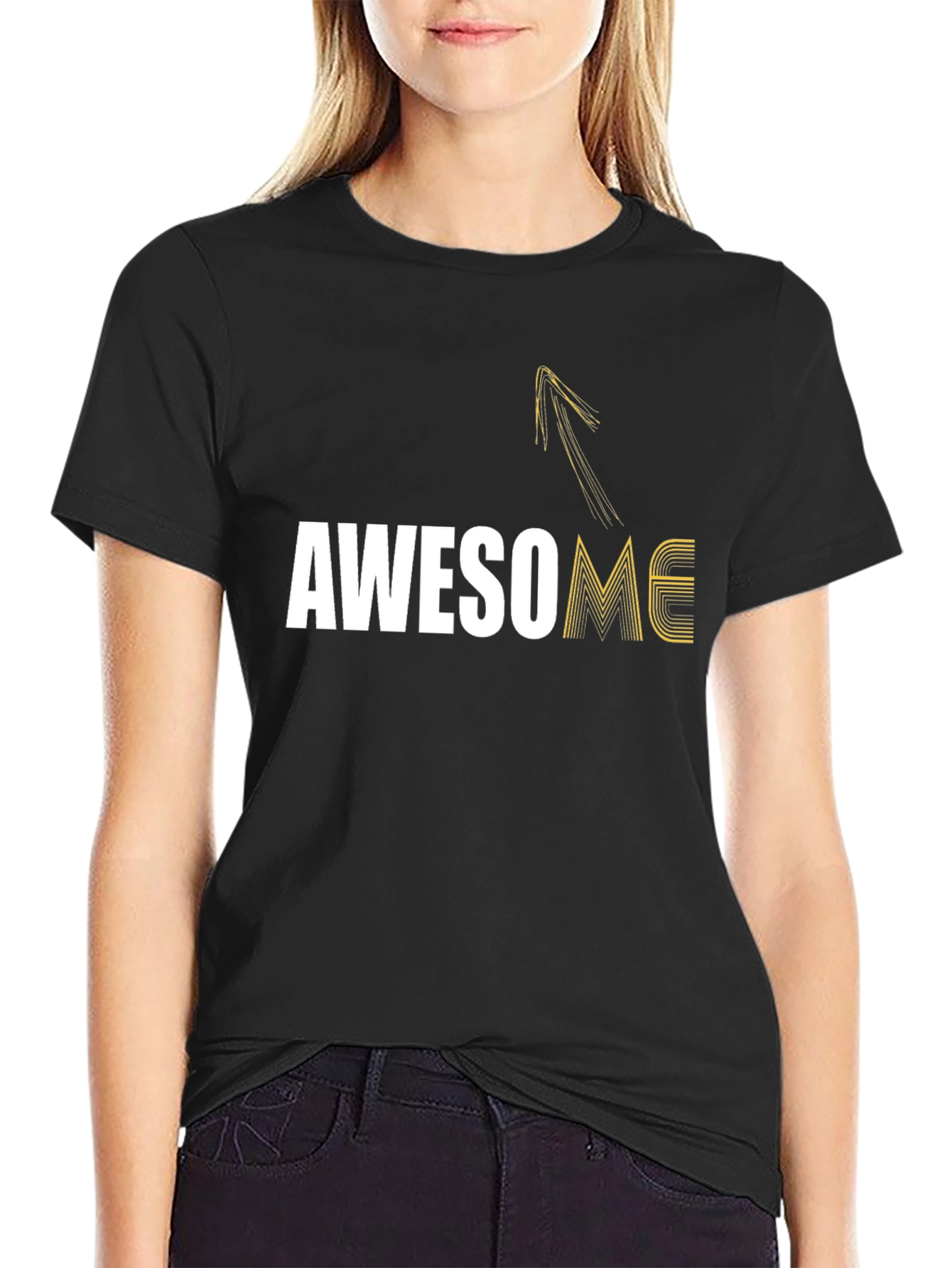 Awesome Graphic Print T-Shirt