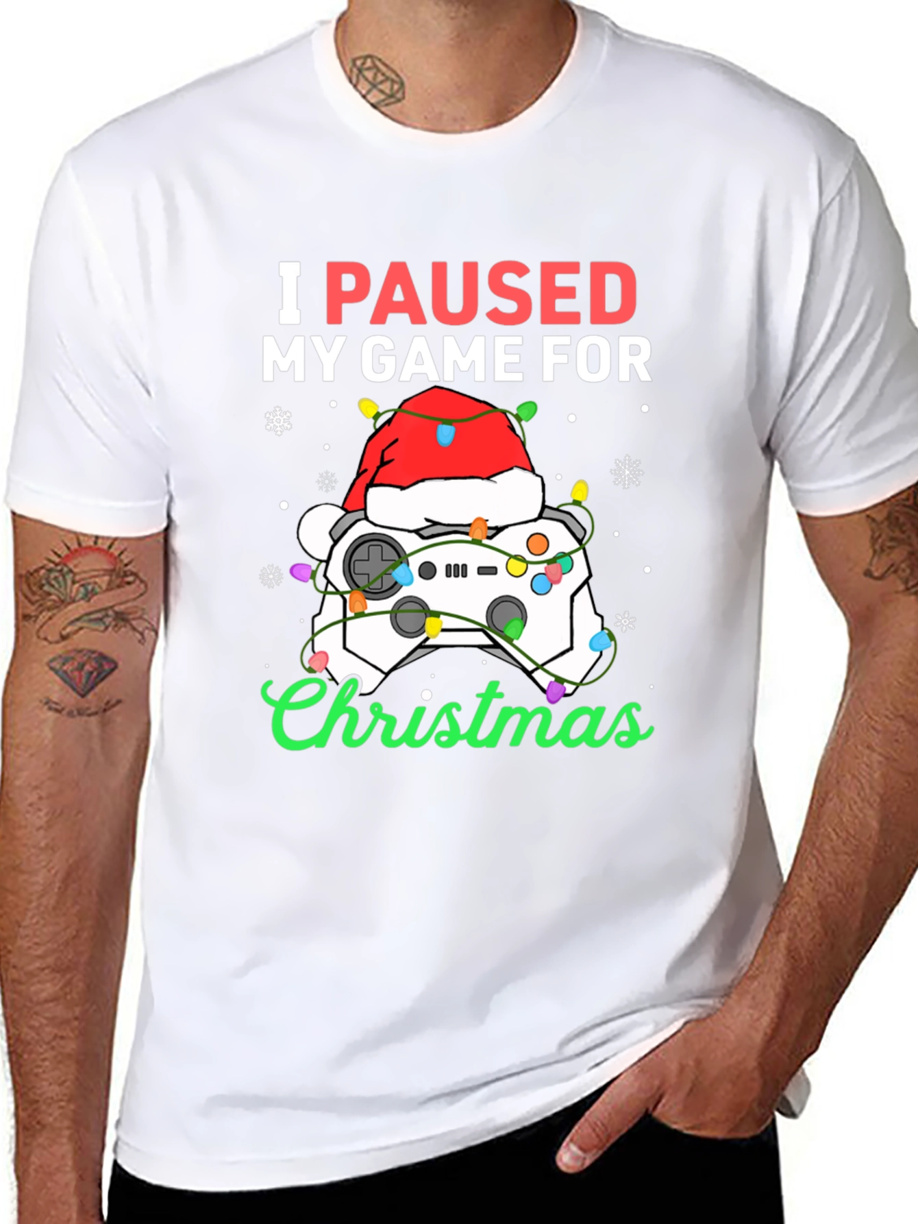 I Paused My Game For Christmas T-Shirt