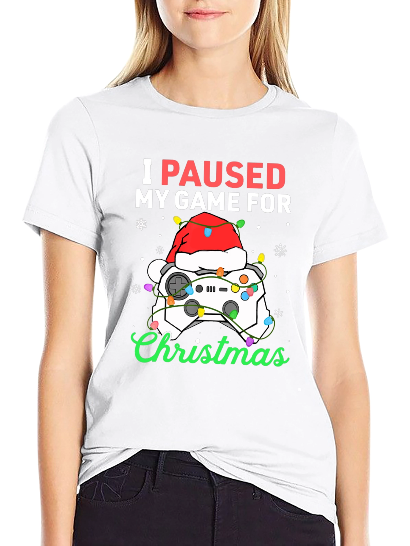 I Paused My Game For Christmas T-Shirt