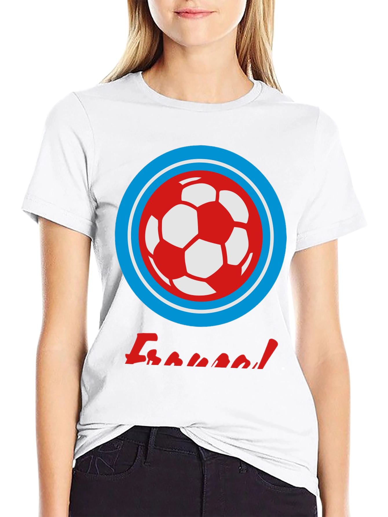 Soccer Ball Graphic T-Shirt