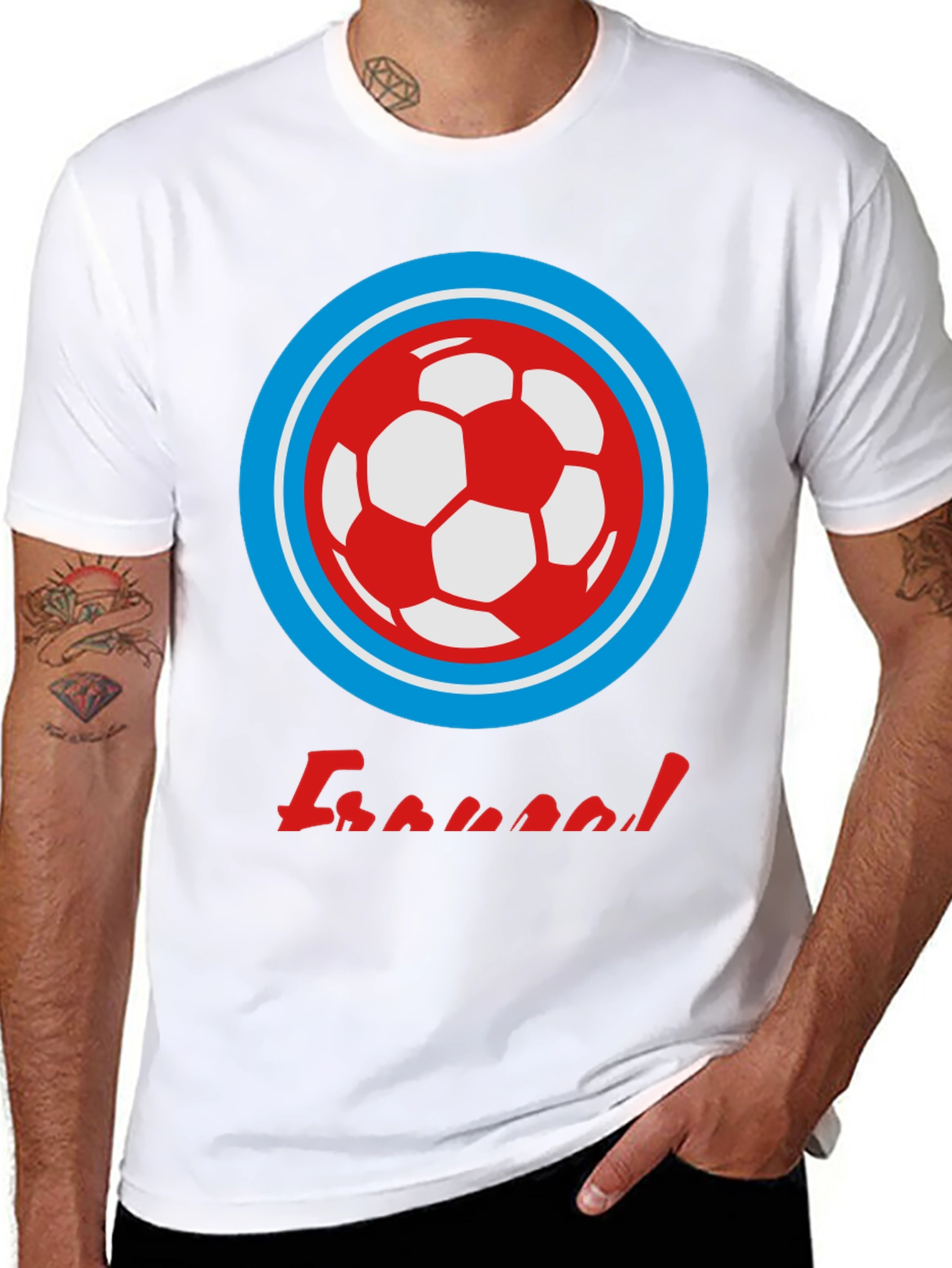 Soccer Ball Graphic T-Shirt