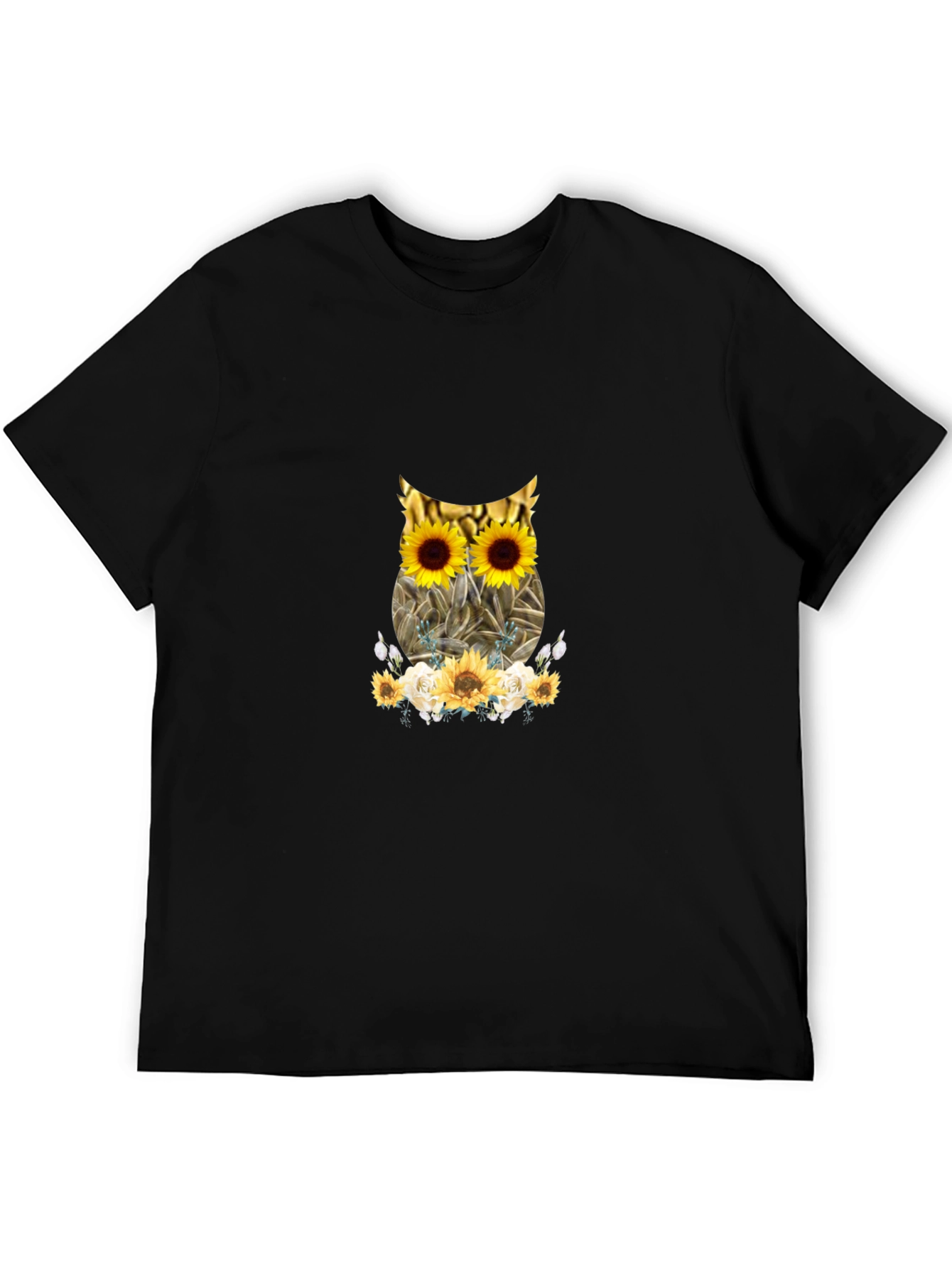 Sunflower Owl Graphic Tee