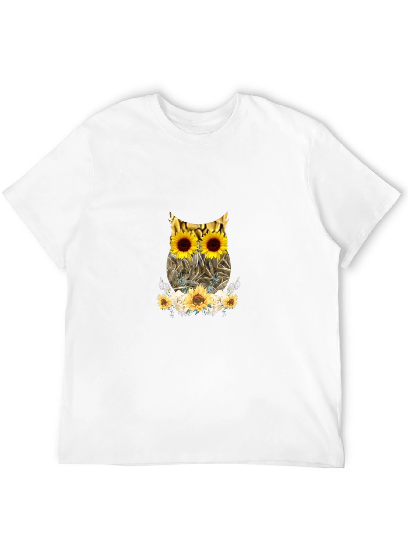 Sunflower Owl Graphic Tee