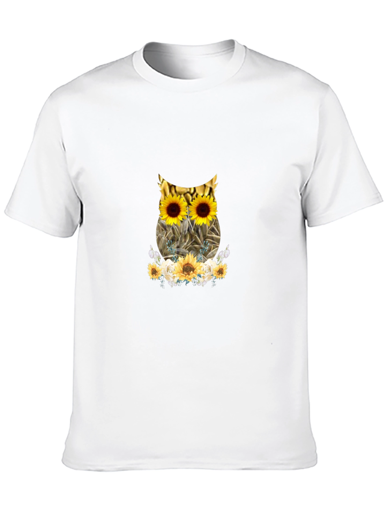 Sunflower Owl Graphic Tee