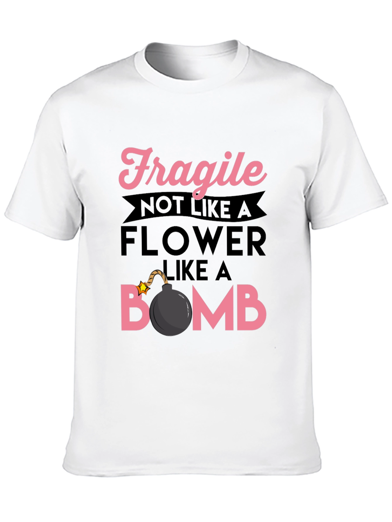 Fragile Like A Bomb Graphic T-Shirt