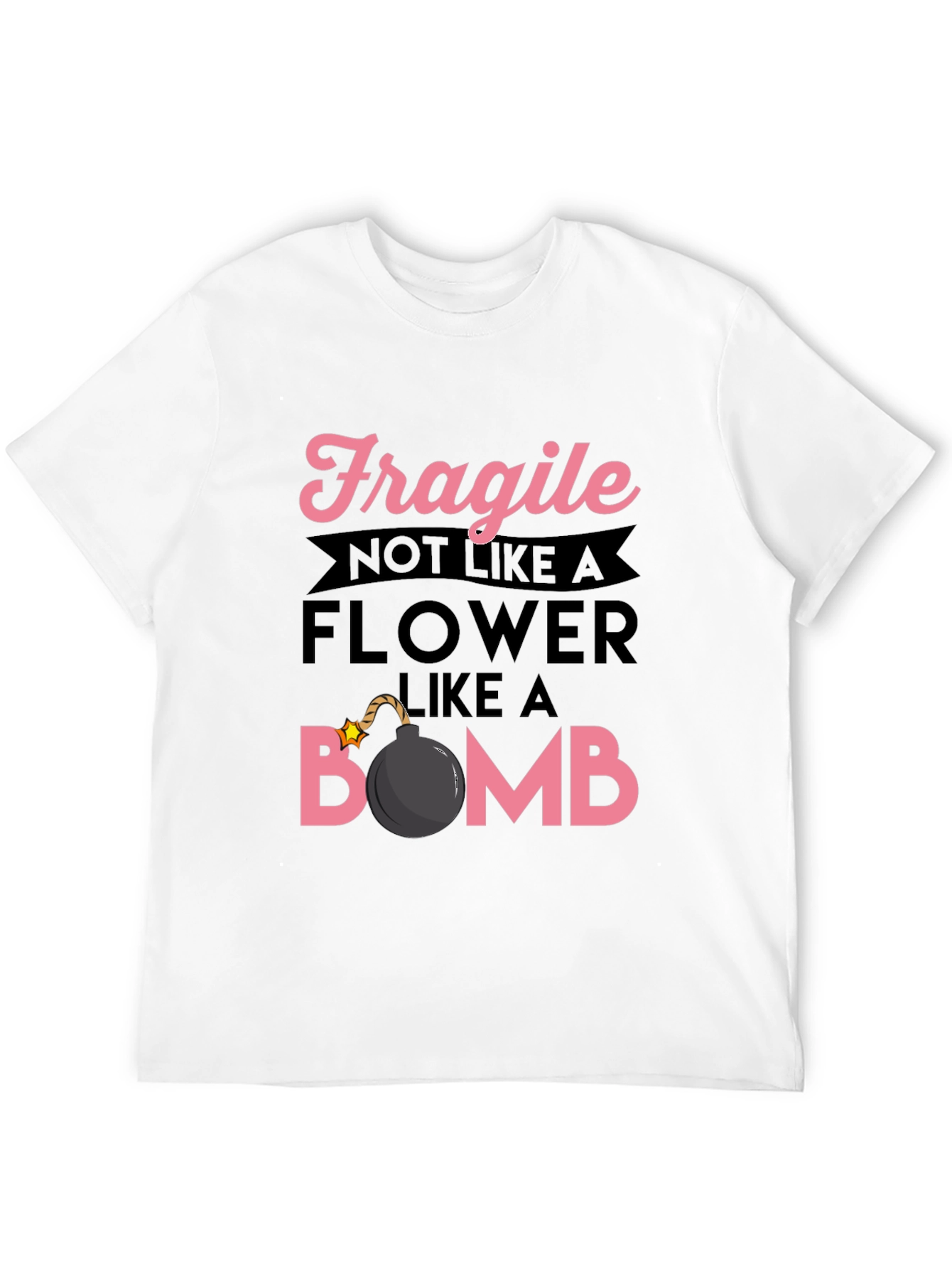 Fragile Like A Bomb Graphic T-Shirt
